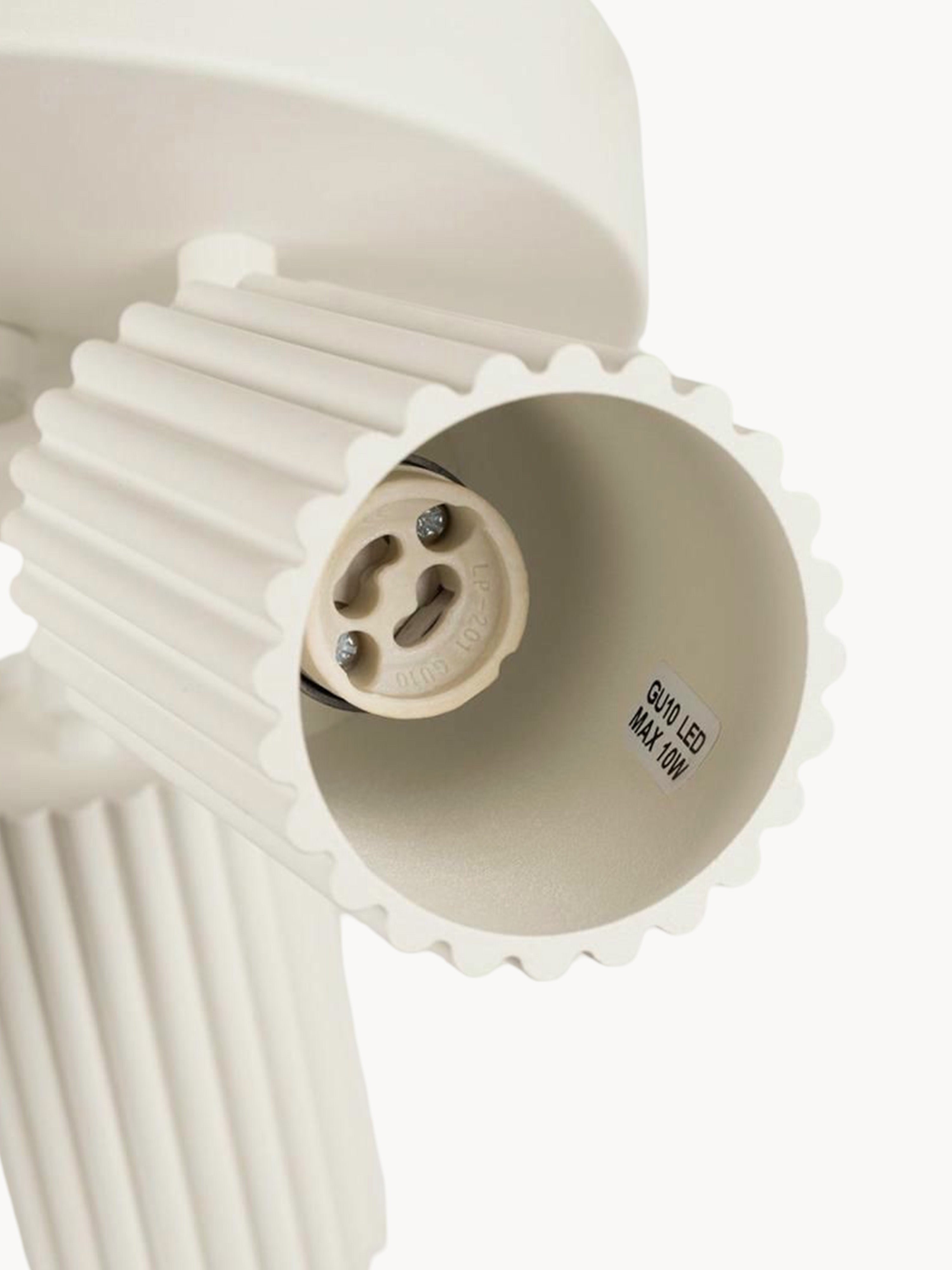 Plafonnier LED Jolef - Blanc cassé