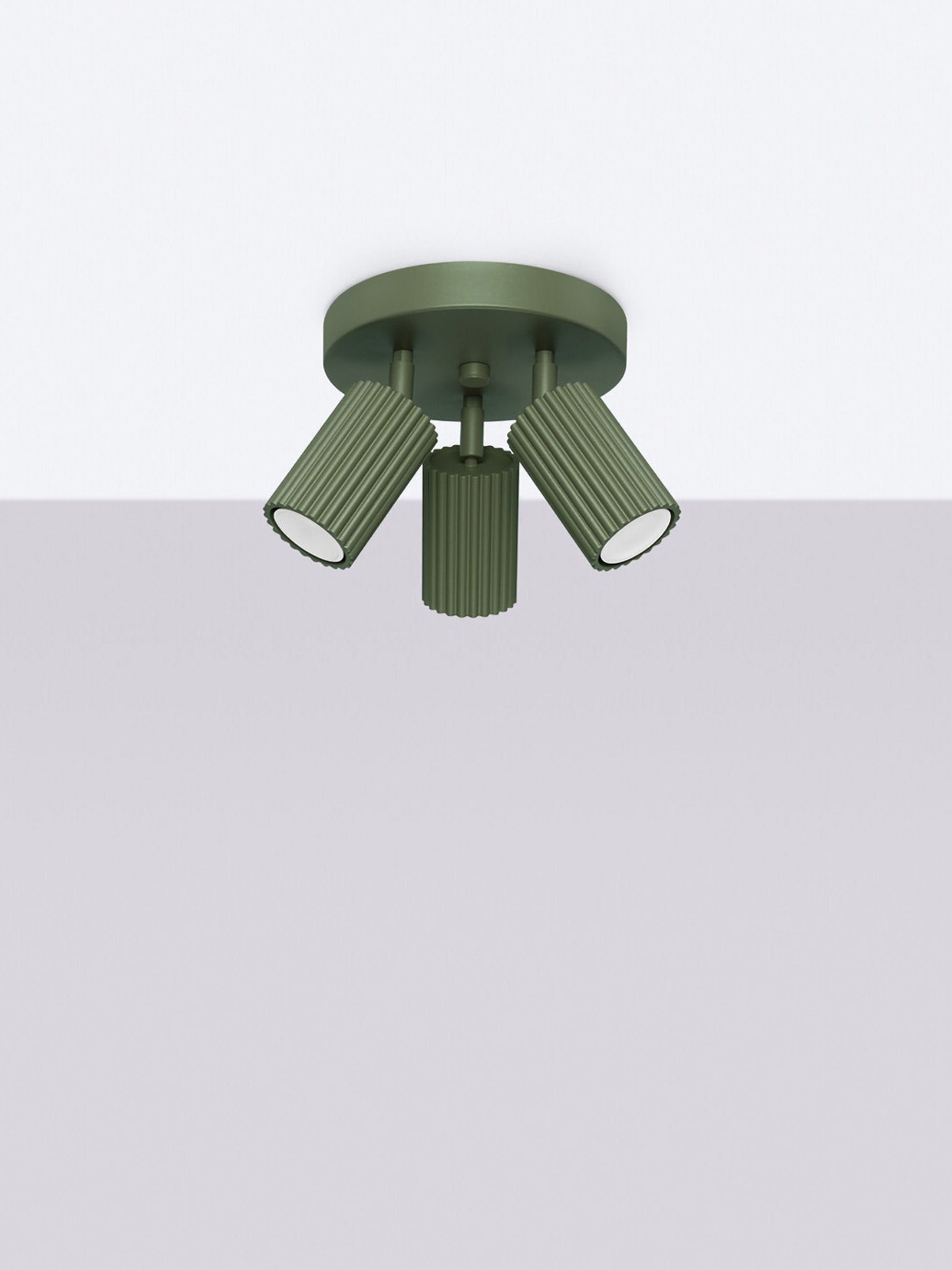 Plafonnier LED Jolef - Vert olive