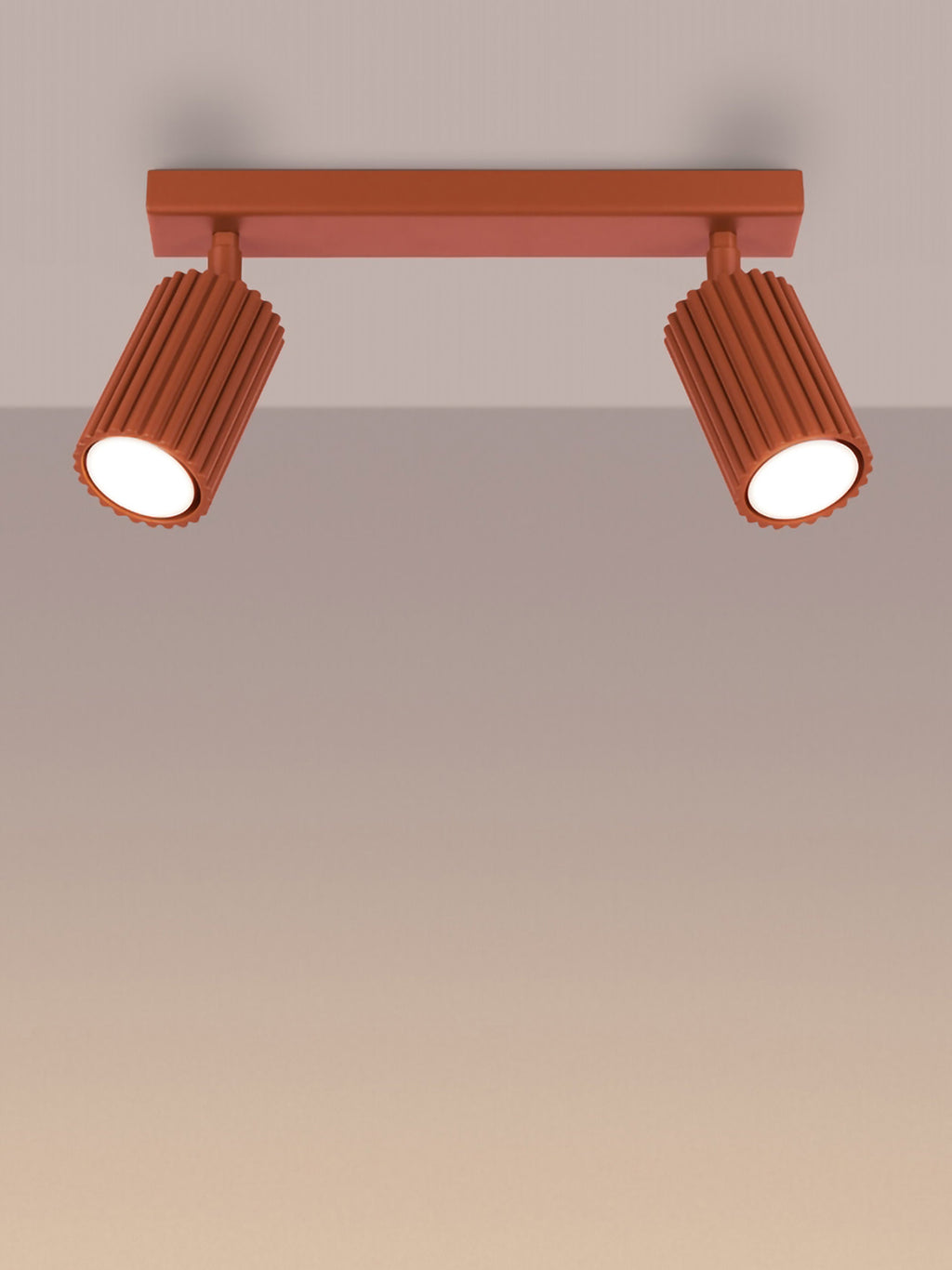 Spot plafond Jolef - Terracotta