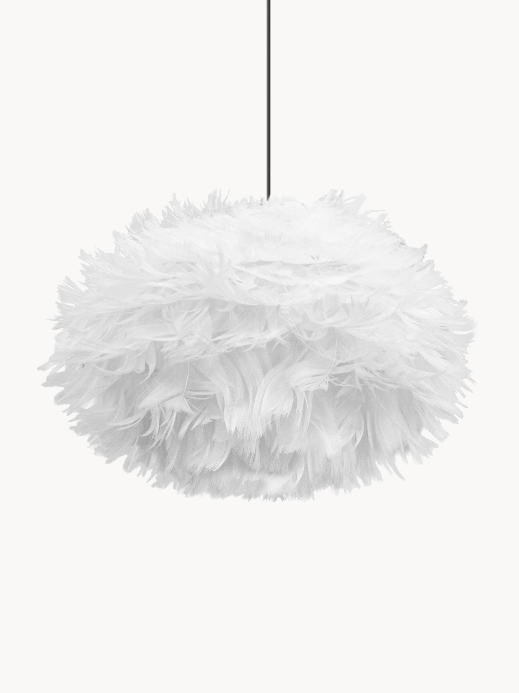 Petite suspension artisanale Oric - Blanc, noir