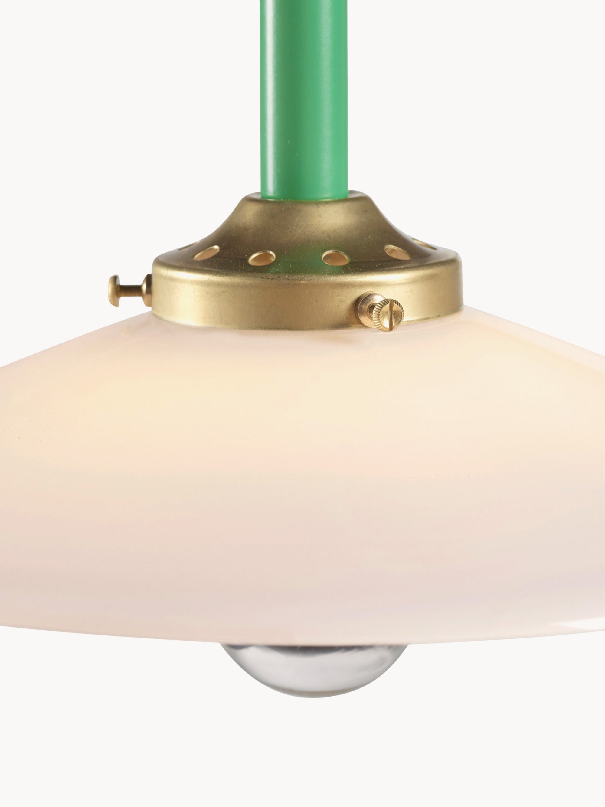 Lampadaire arc fait main avec pied en marbre Liekki - Blanc, vert, gris clair, marbré