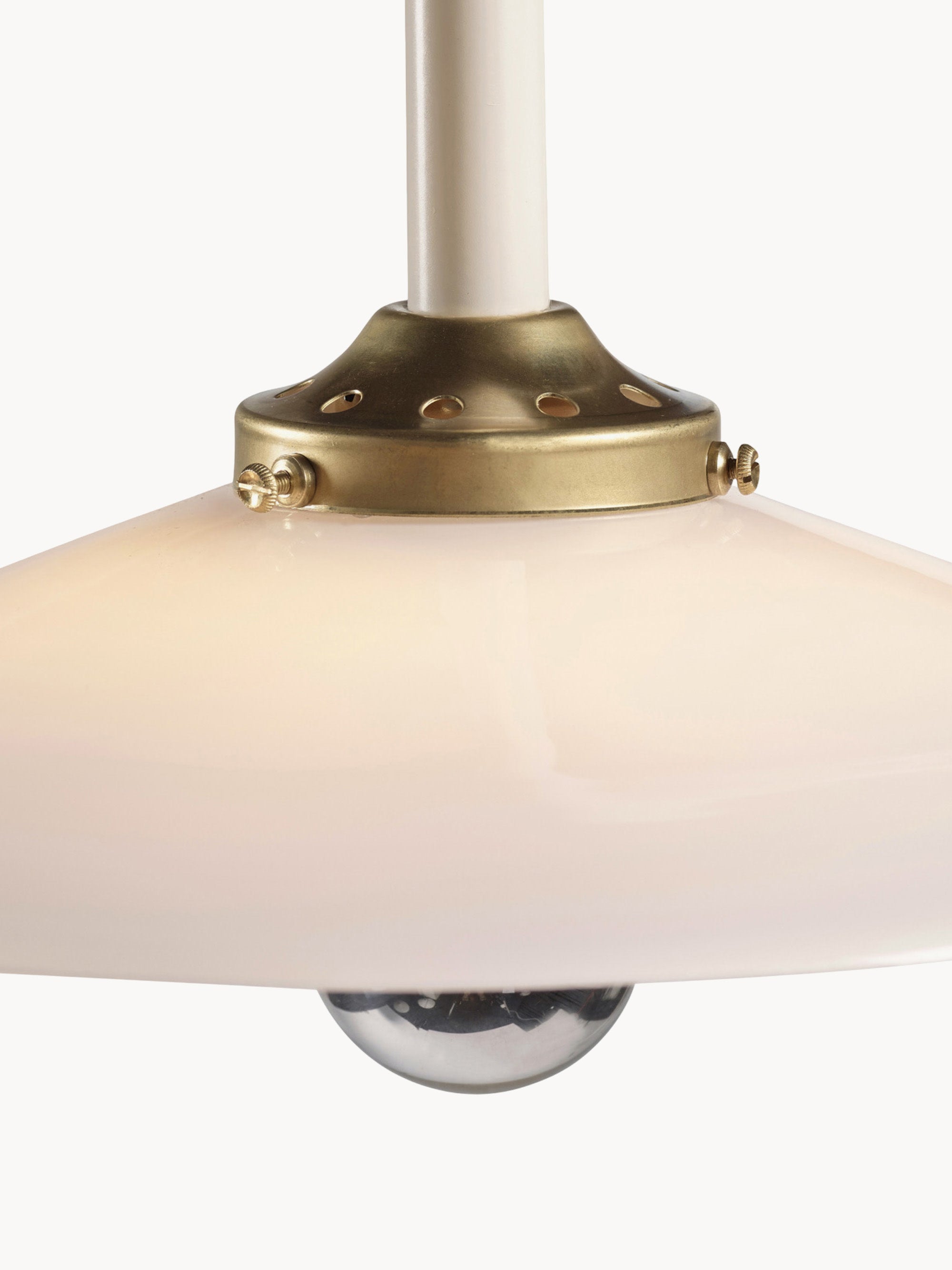 Lampadaire arc fait main avec pied en marbre Liekki - Blanc, blanc cassé, gris clair, marbré