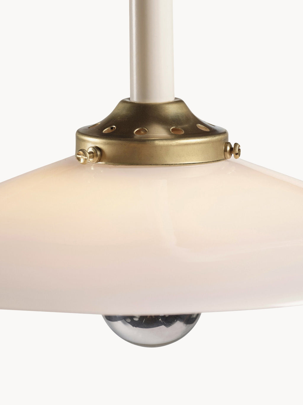 Lampadaire arc fait main avec pied en marbre Liekki - Blanc, blanc cassé, gris clair, marbré