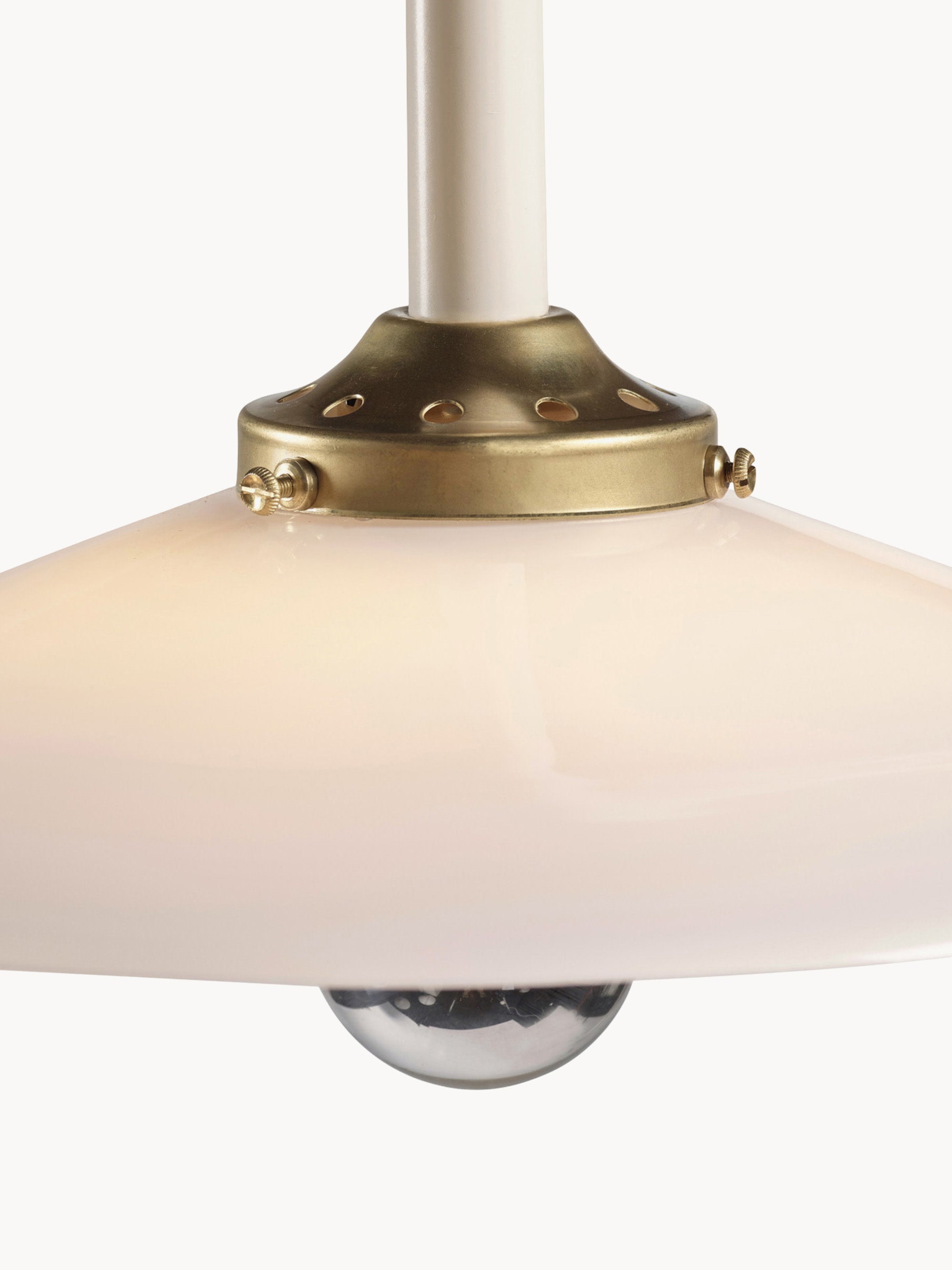 Lampadaire arc fait main avec pied en marbre Liekki - Blanc, blanc cassé, gris clair, marbré