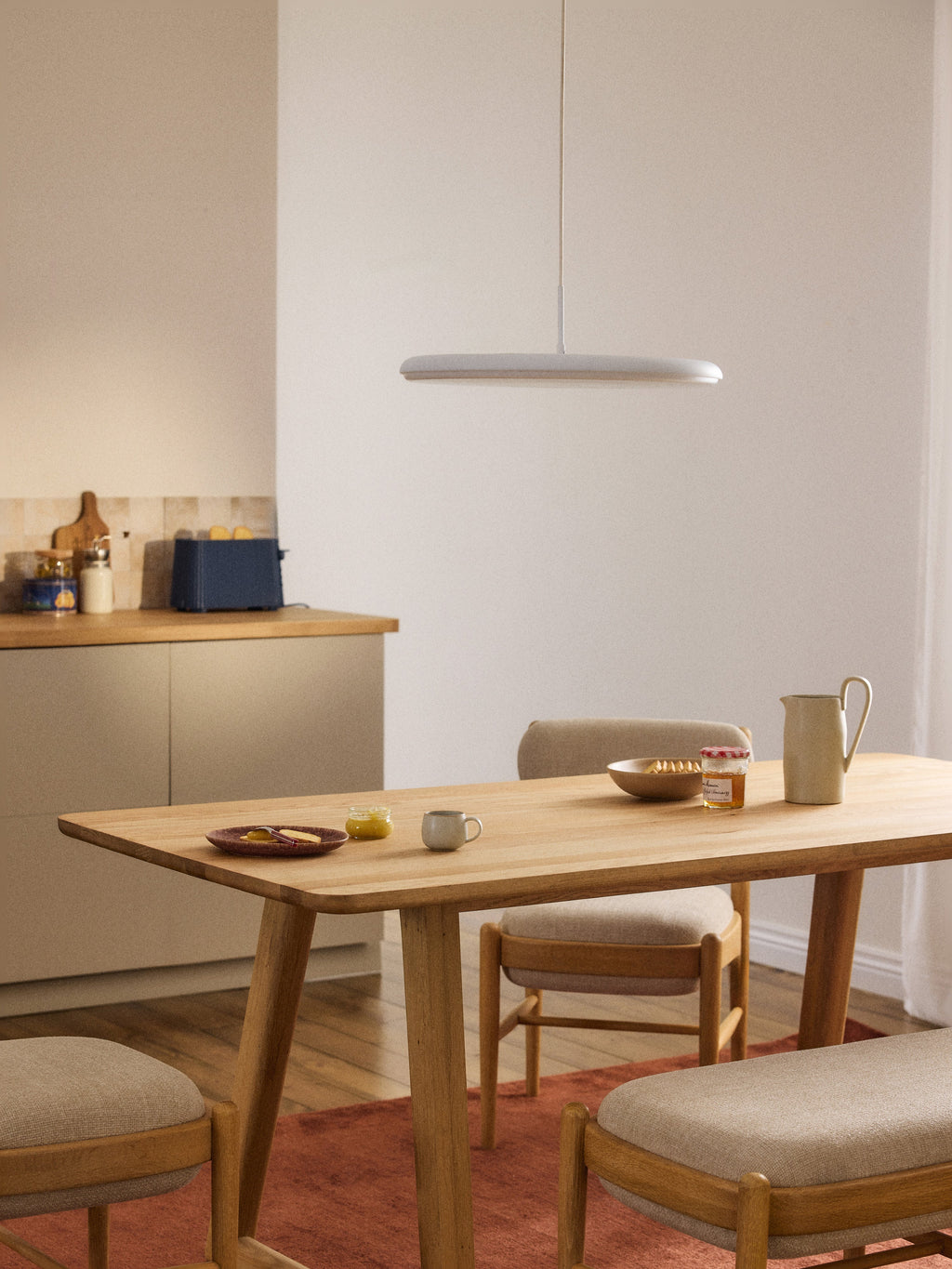 Suspension LED Bruun - Blanc