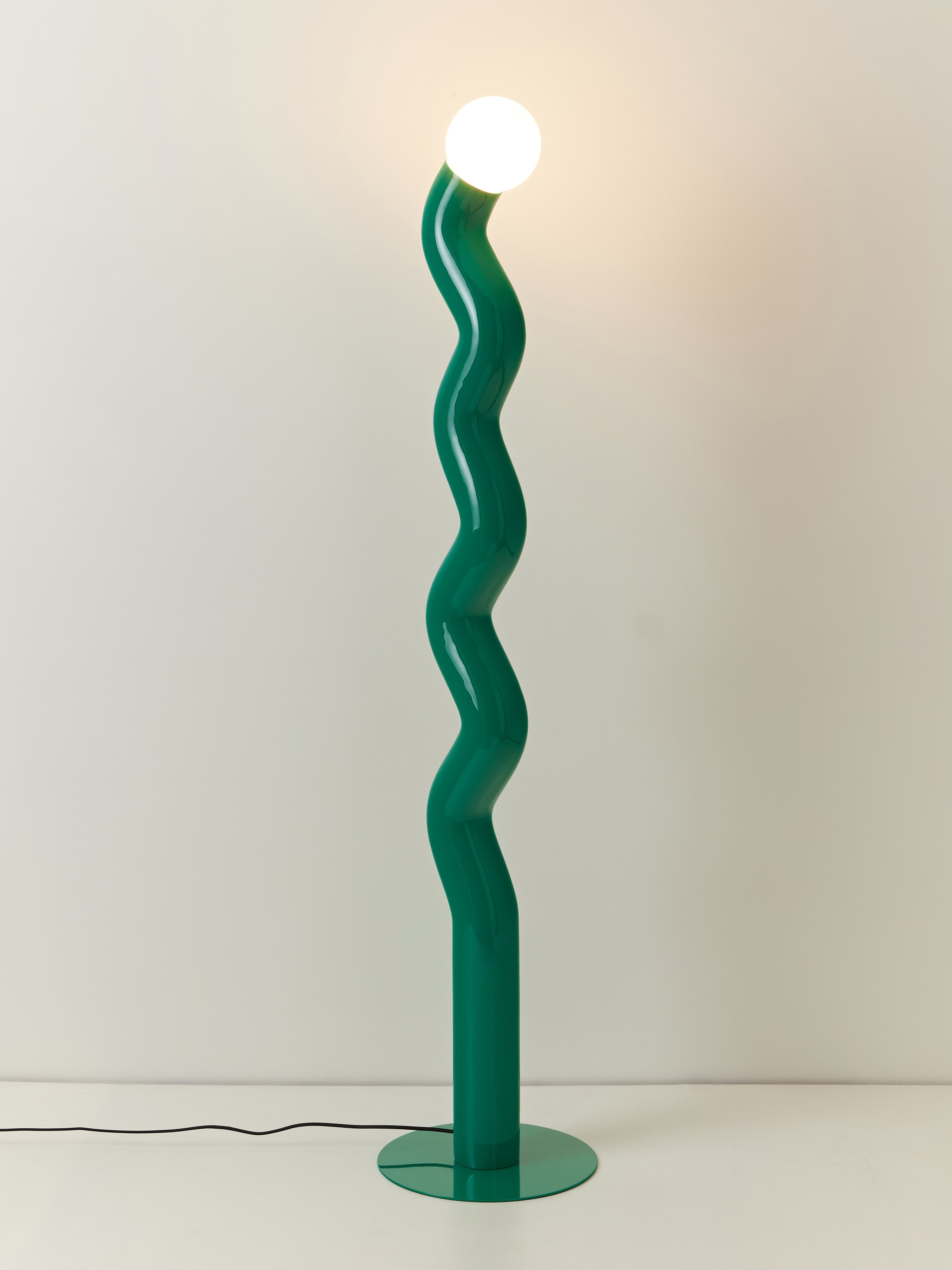 Grand lampadaire Moor - Vert foncé