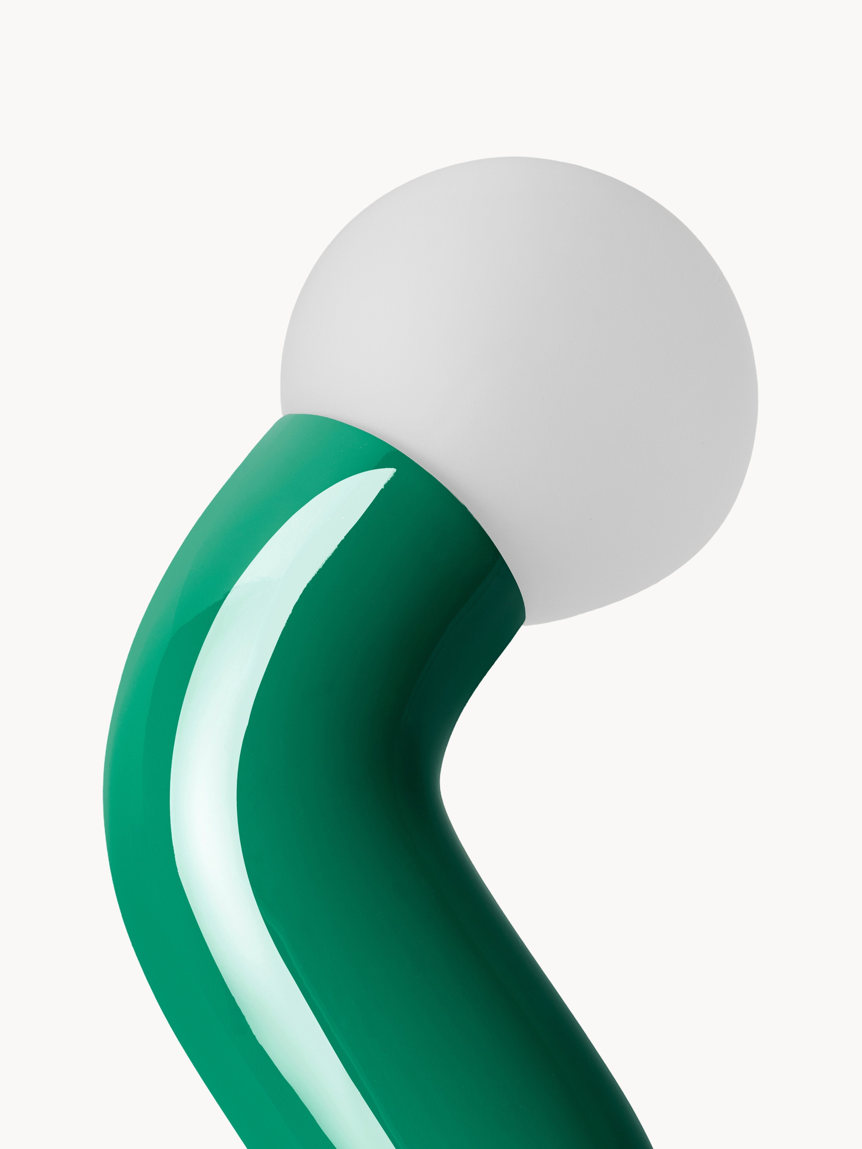 Grand lampadaire Moor - Vert foncé