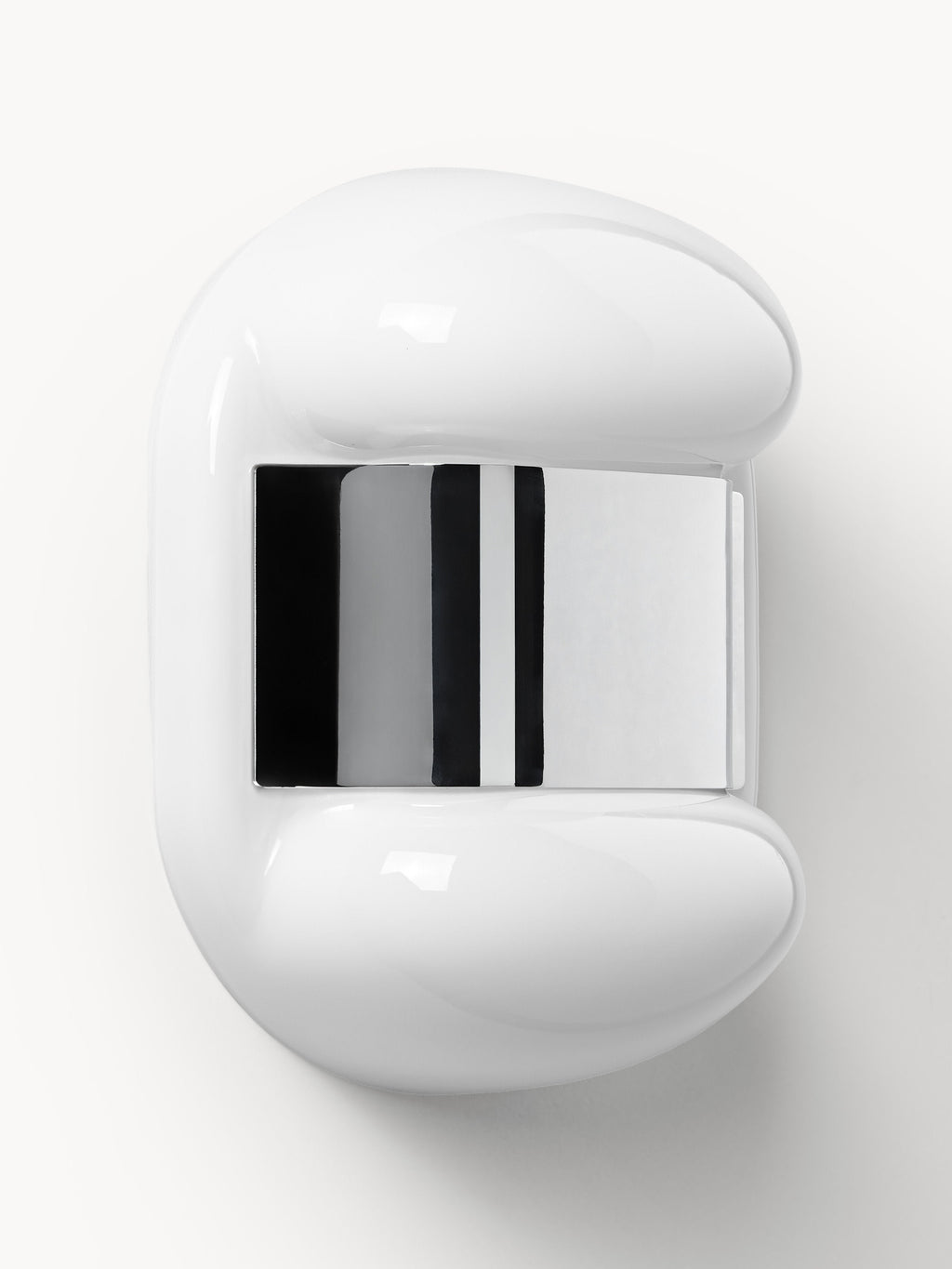 Applique murale LED Amir - Blanc, argenté haute brillance