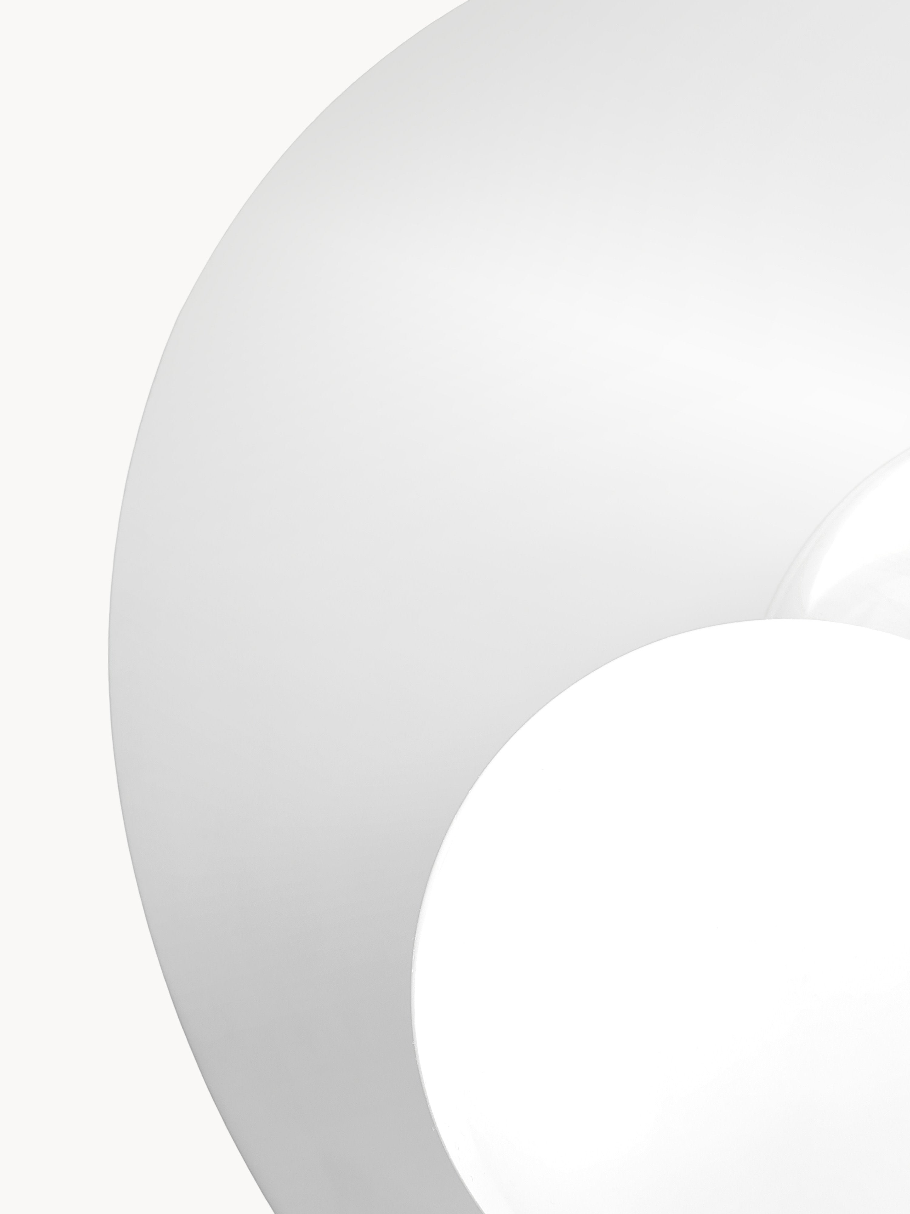 Spot encastré mur et plafond Daven - Chrome, blanc