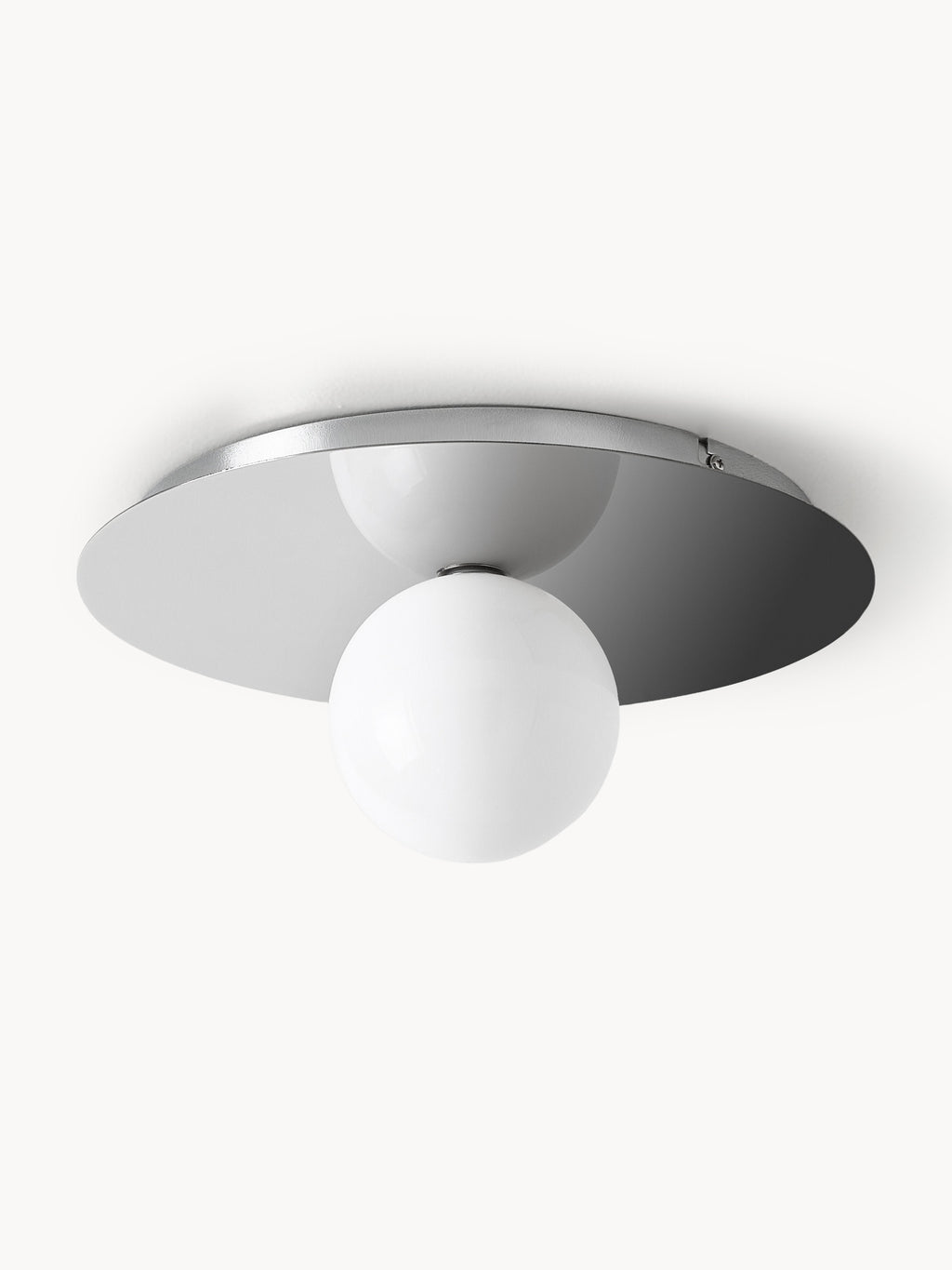 Spot encastré mur et plafond Daven - Chrome, blanc