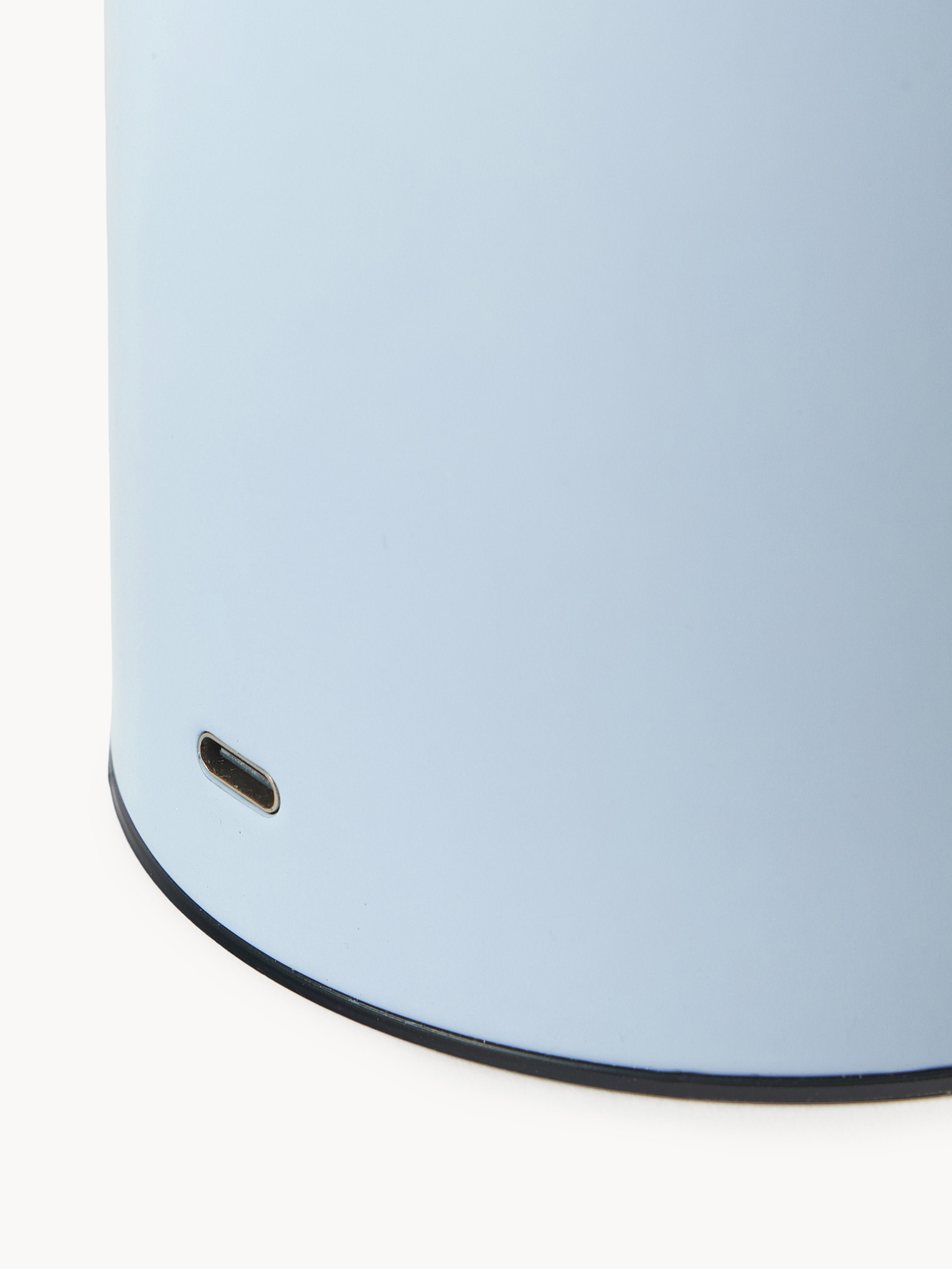 Petite lampe à poser LED Elmo, intensité ajustable - Bleu ciel, haute brillance