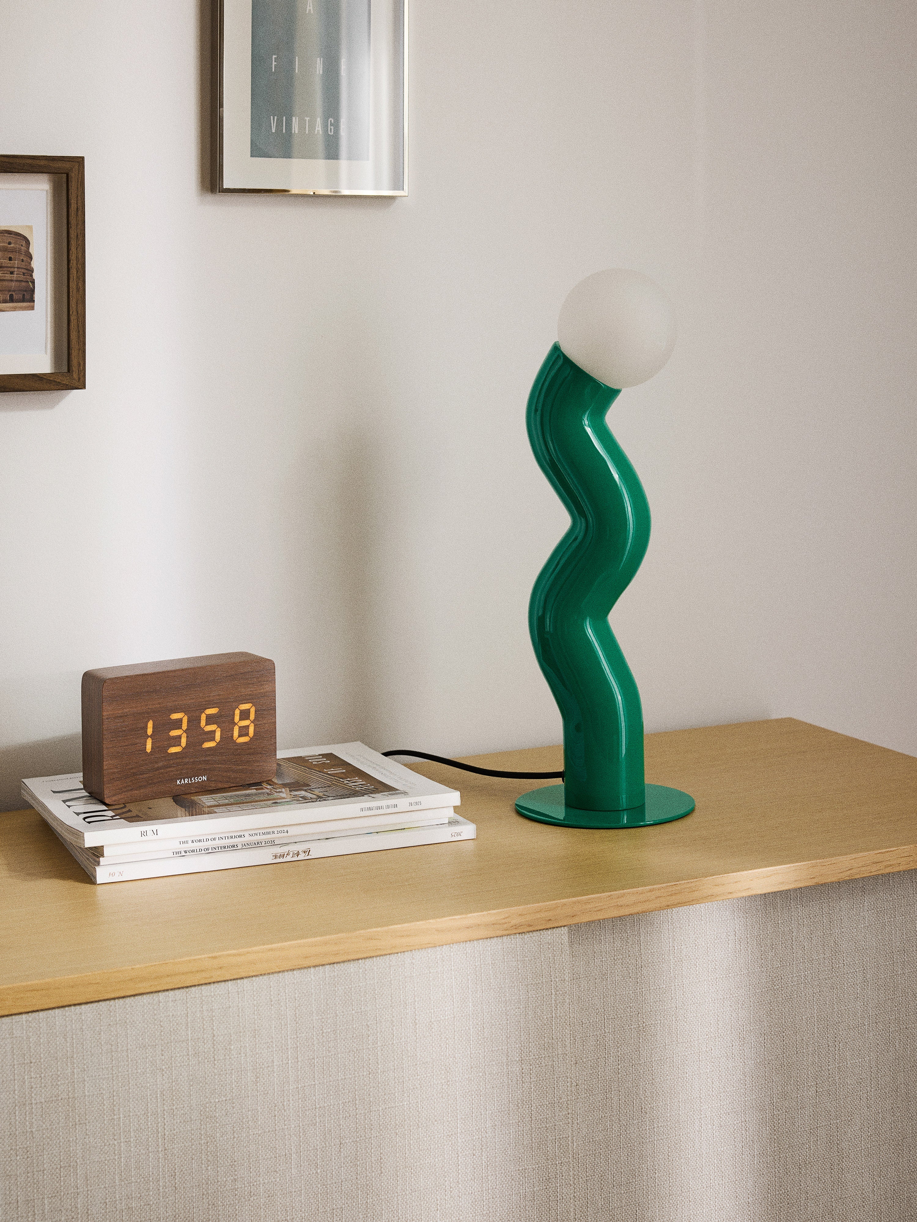 Lampe à poser Moor - Vert foncé