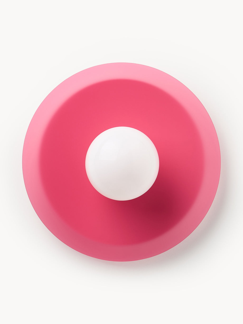 Spot encastré mur et plafond Daven - Rose, blanc