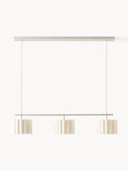 Grande suspension en lin Bjartmar - Beige clair, beige
