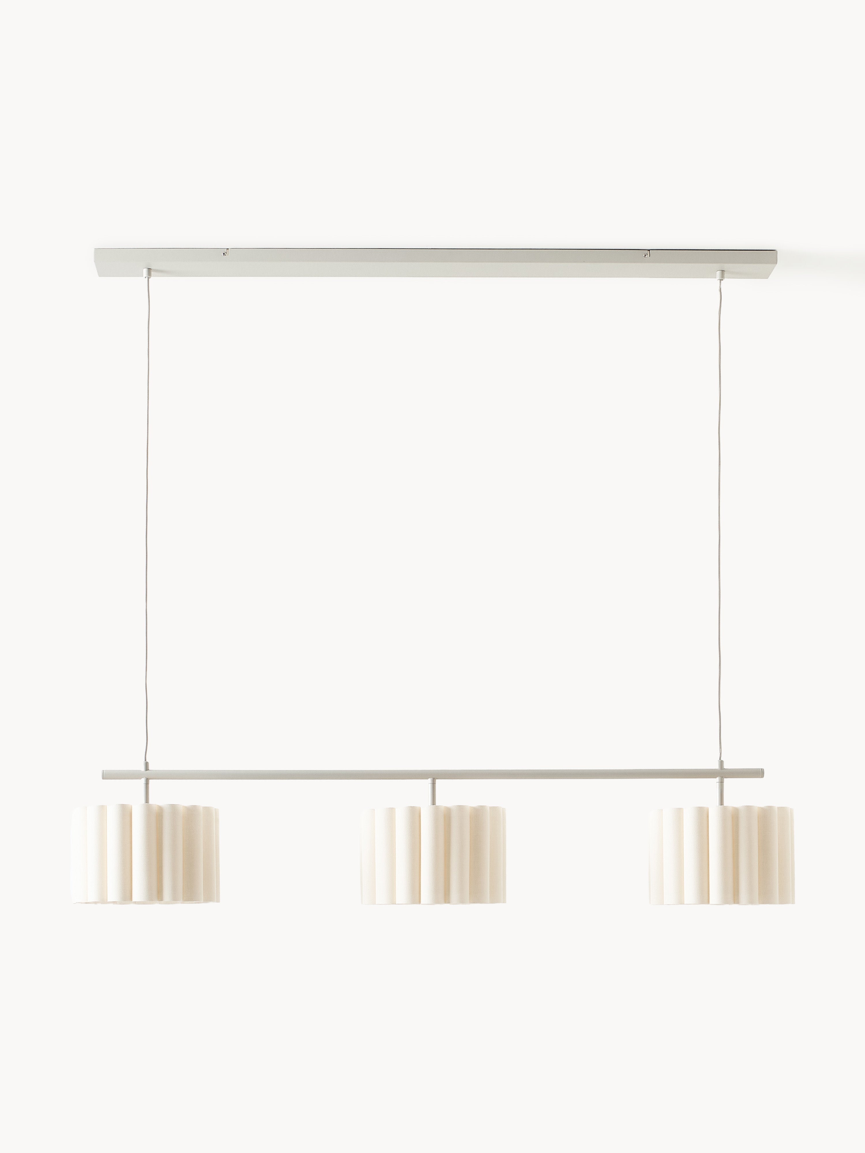 Grande suspension en lin Bjartmar - Beige clair, beige