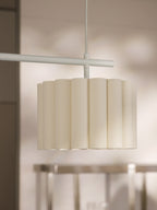 Grande suspension en lin Bjartmar - Beige clair, beige