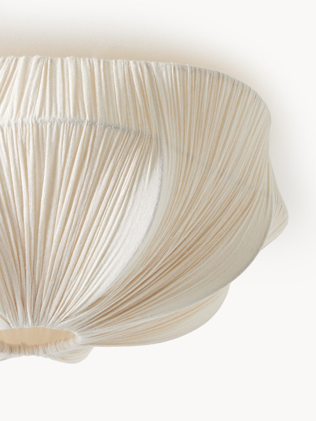 Plafonnier en lin Yul - Beige clair