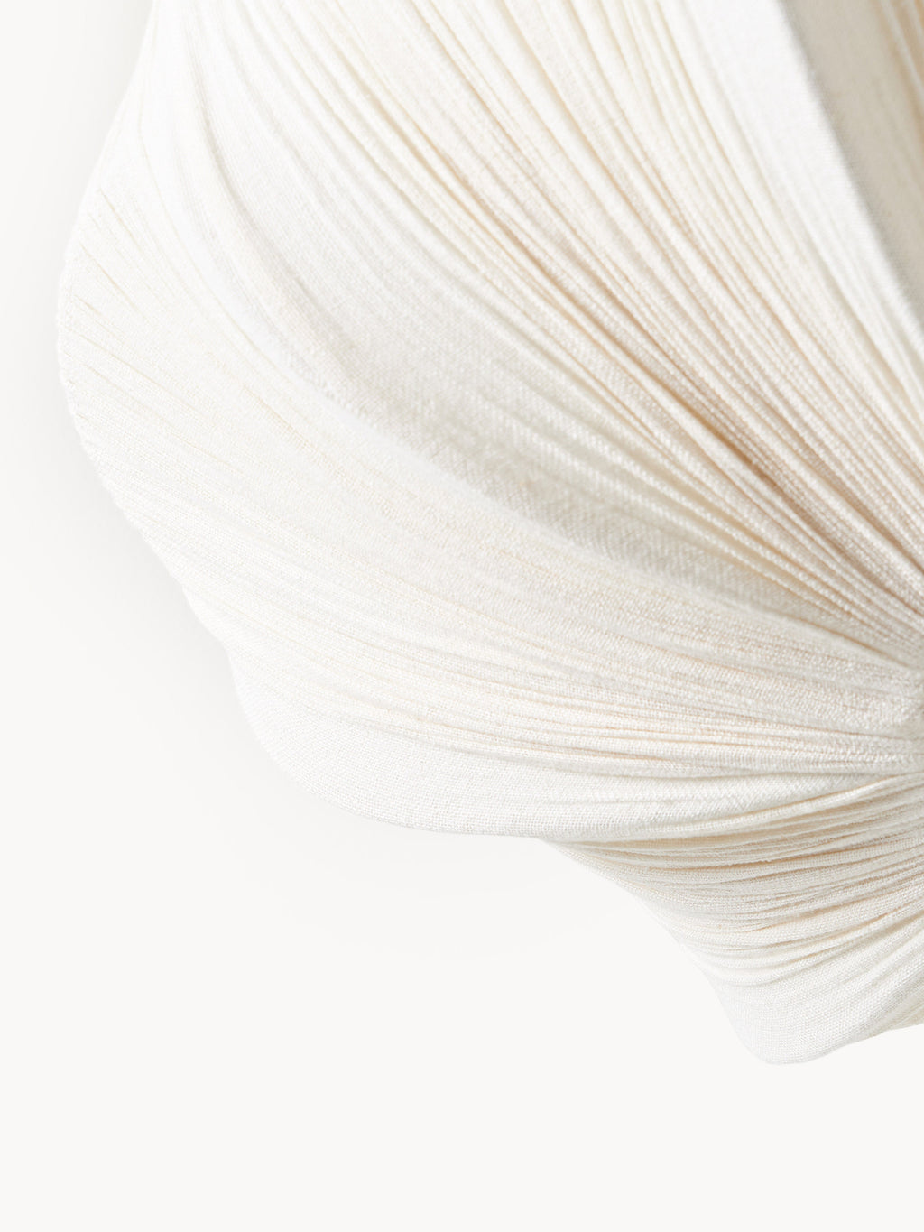 Plafonnier en lin Yul - Beige clair