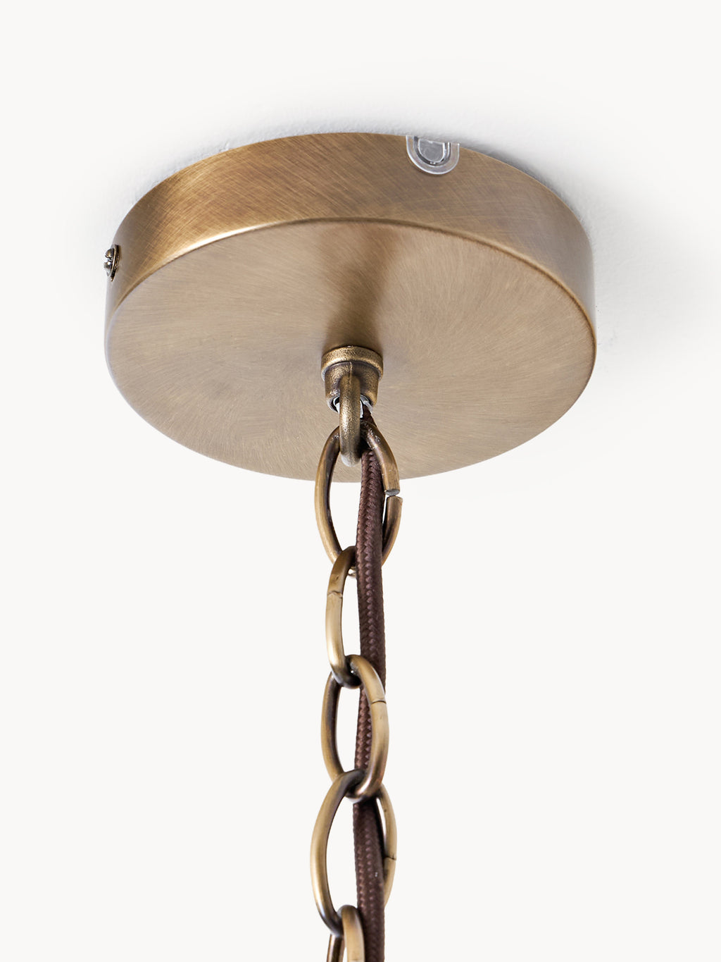 Lustre en verre Tove - Transparent, doré