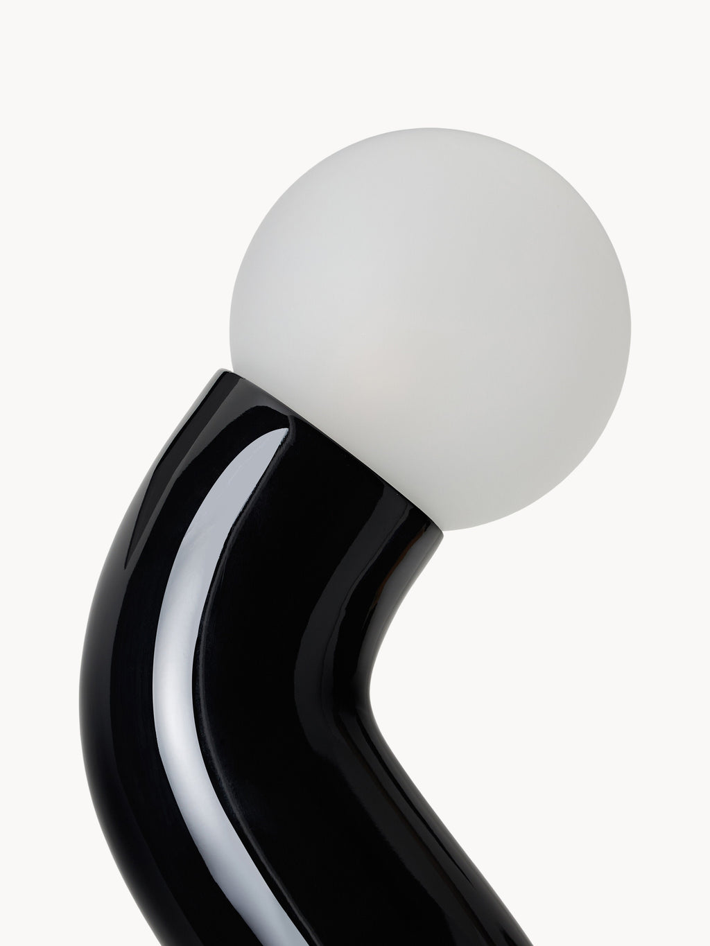 Grand lampadaire Moor - Noir