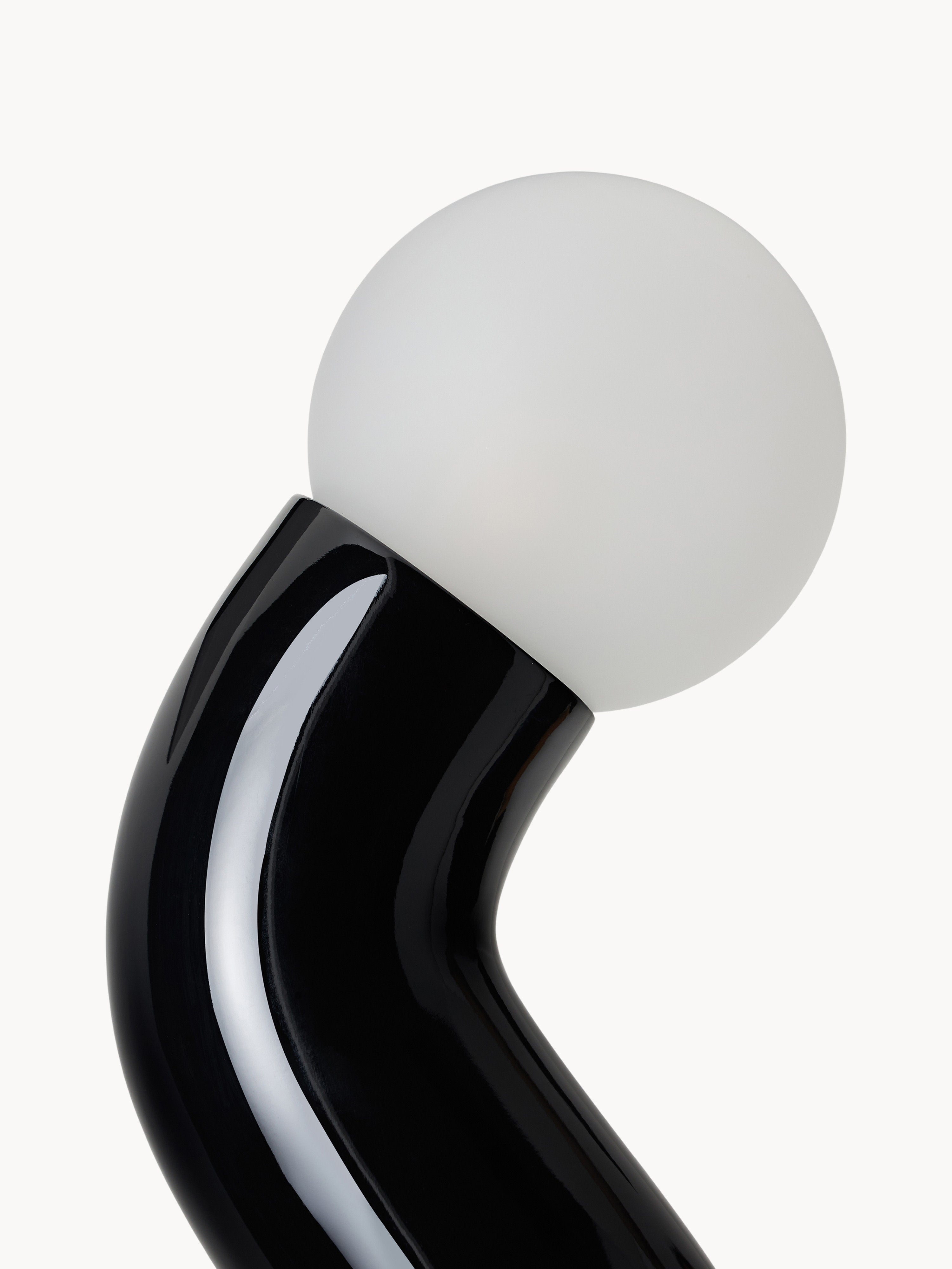 Grand lampadaire Moor - Noir