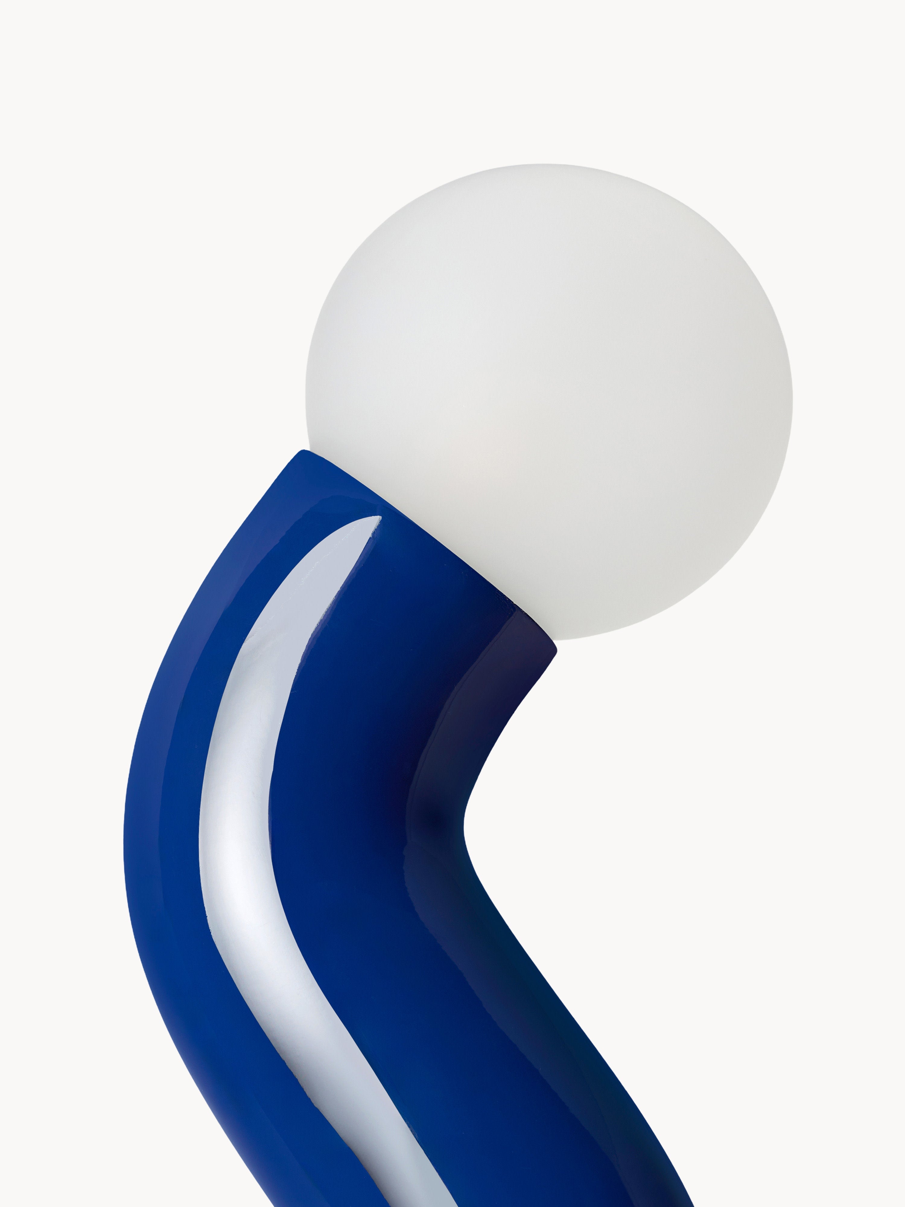 Lampe à poser Moor - Bleu marine