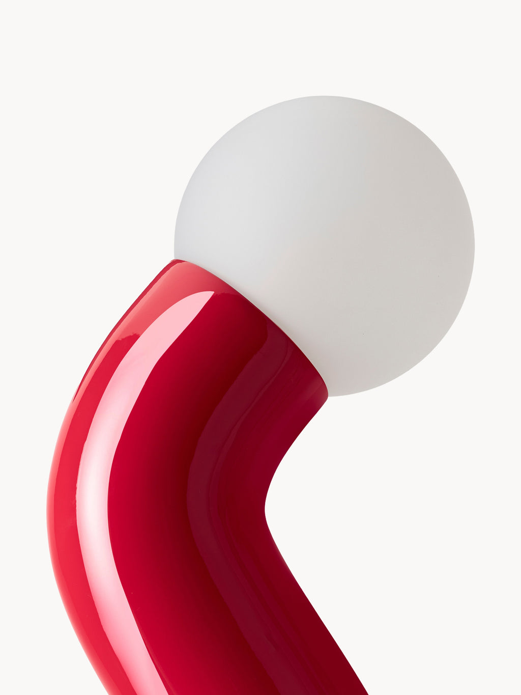 Lampe à poser Moor - Rouge