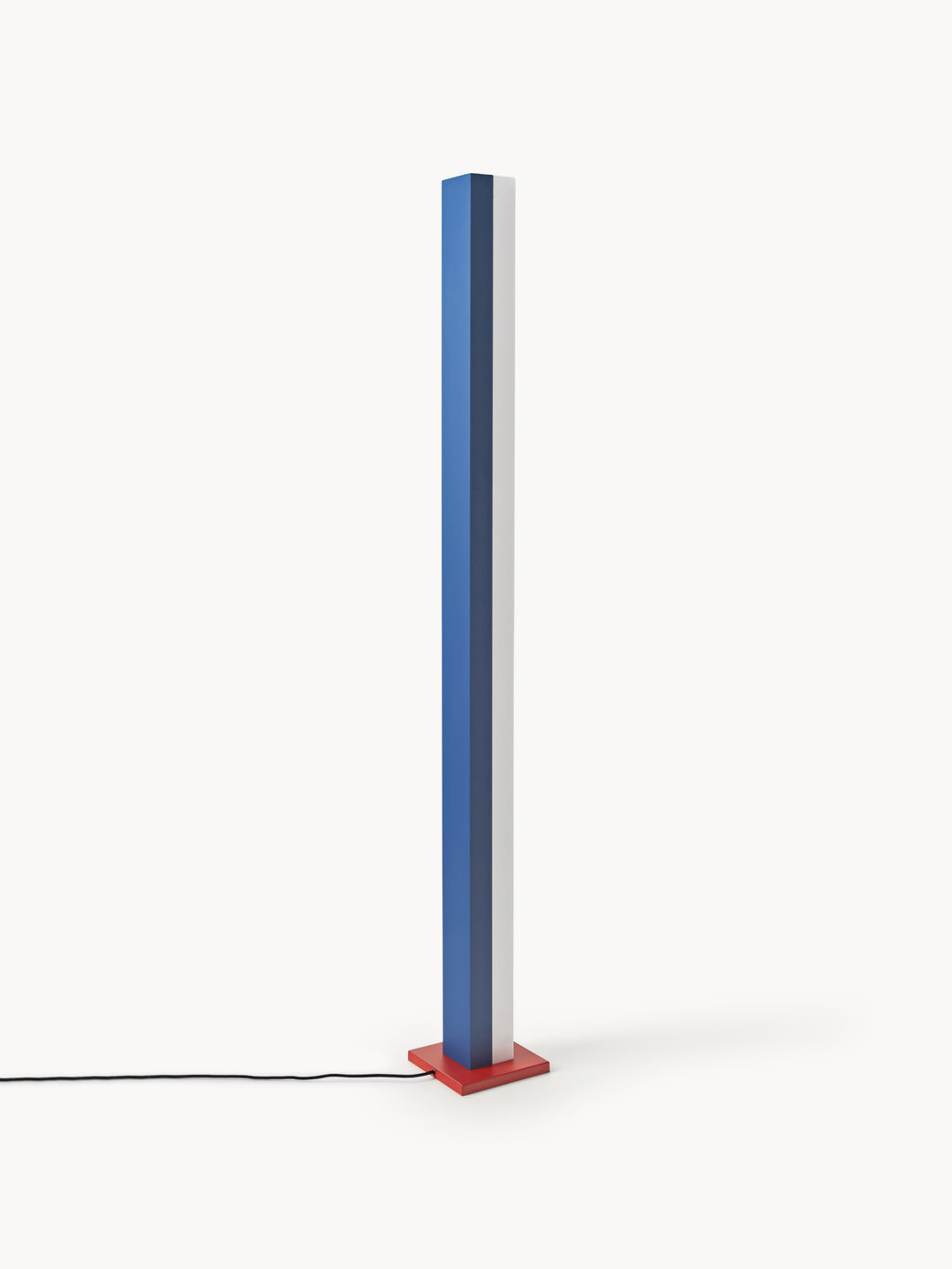 Lampadaire LED à intensité variable Compton - Bleu, rouge, gris clair