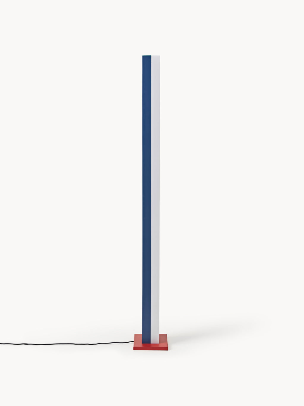 Lampadaire LED à intensité variable Compton - Bleu, rouge, gris clair