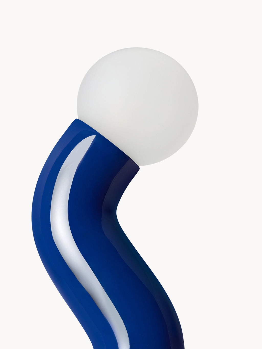 Grand lampadaire Moor - Bleu marine