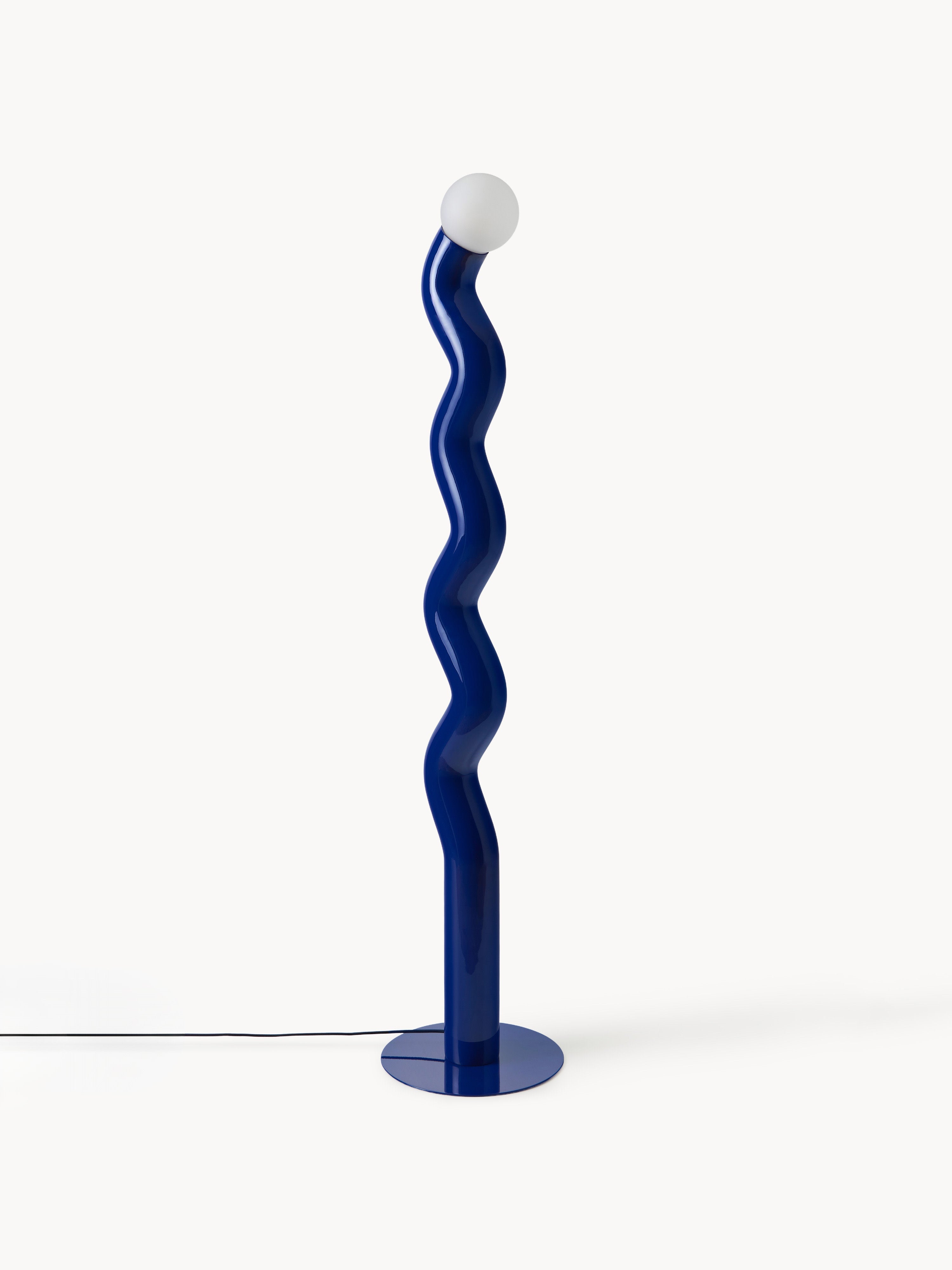 Grand lampadaire Moor - Bleu marine
