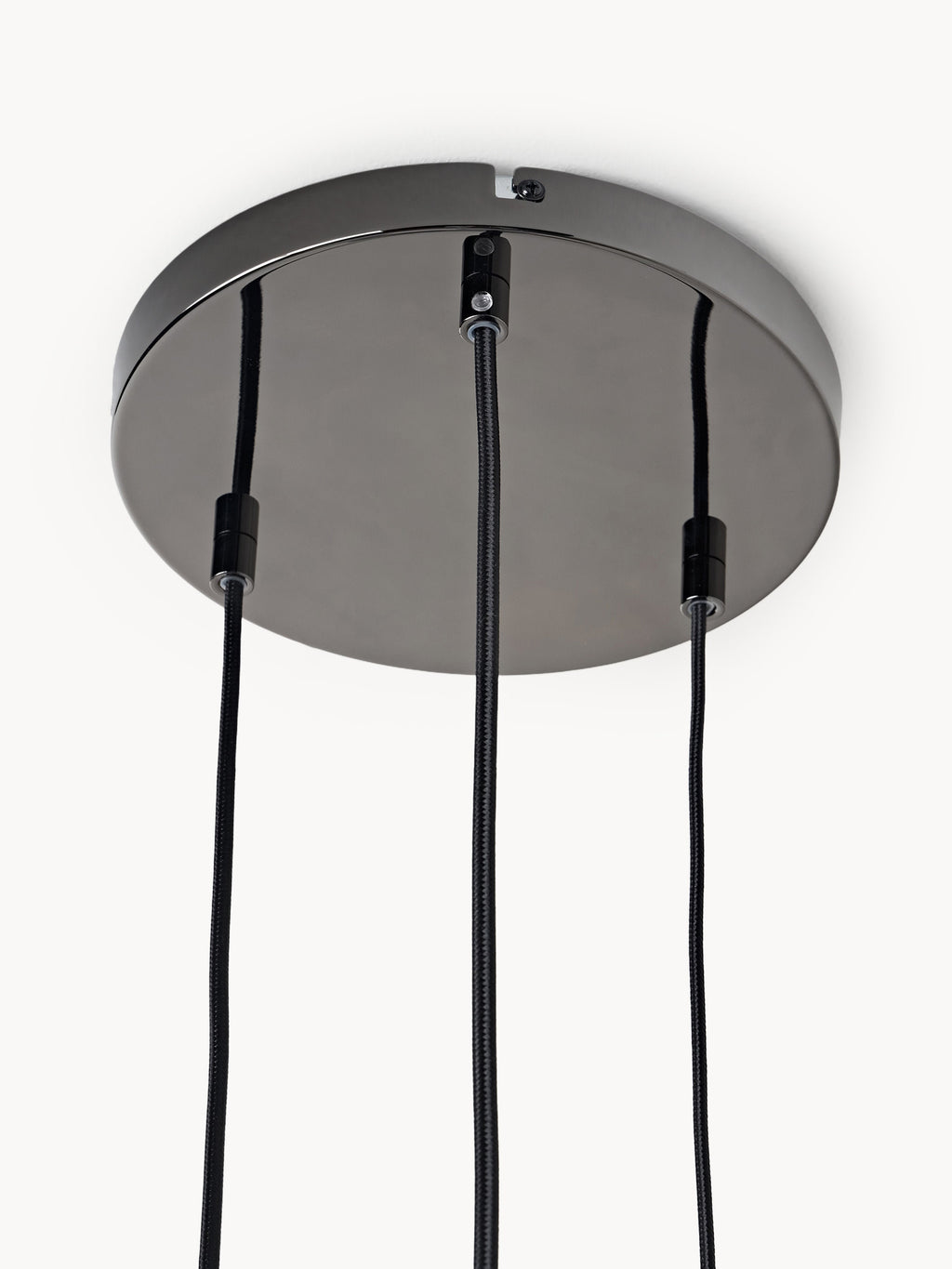 Suspension grappe Kjel - Gris, transparent