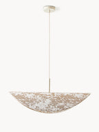 Grande suspension design Aadam - Beige clair, beige