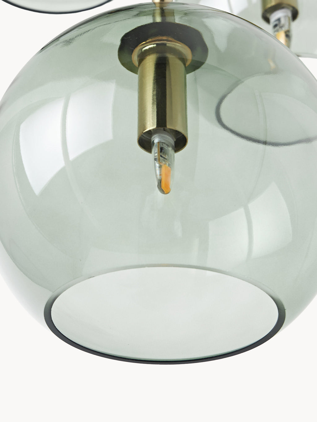 Suspension grappe Kjel - Vert, transparent