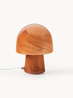 Lampe à poser effet marbre Ean - Brun clair, aspect marbre