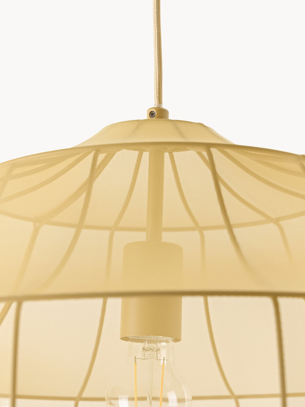 Suspension en tulle Paavo - Jaune ocre