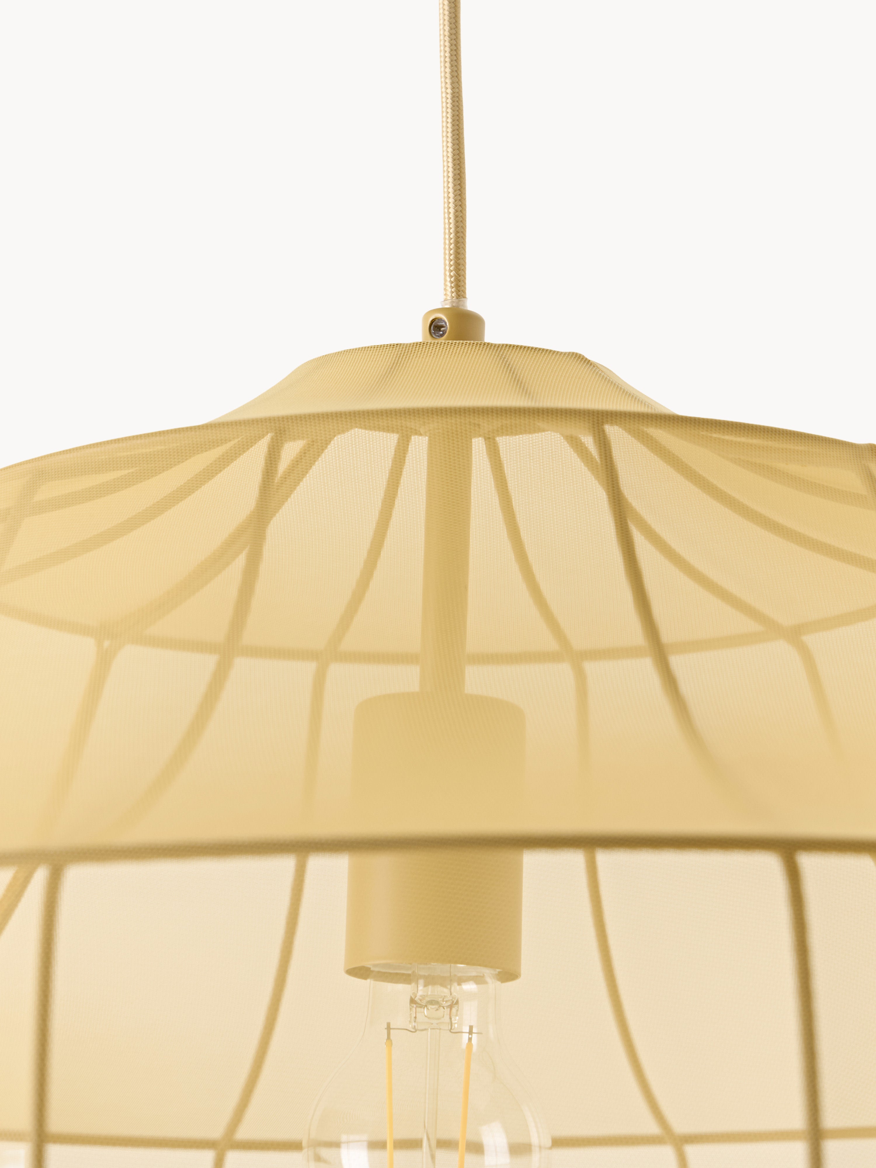 Suspension en tulle Paavo - Jaune ocre