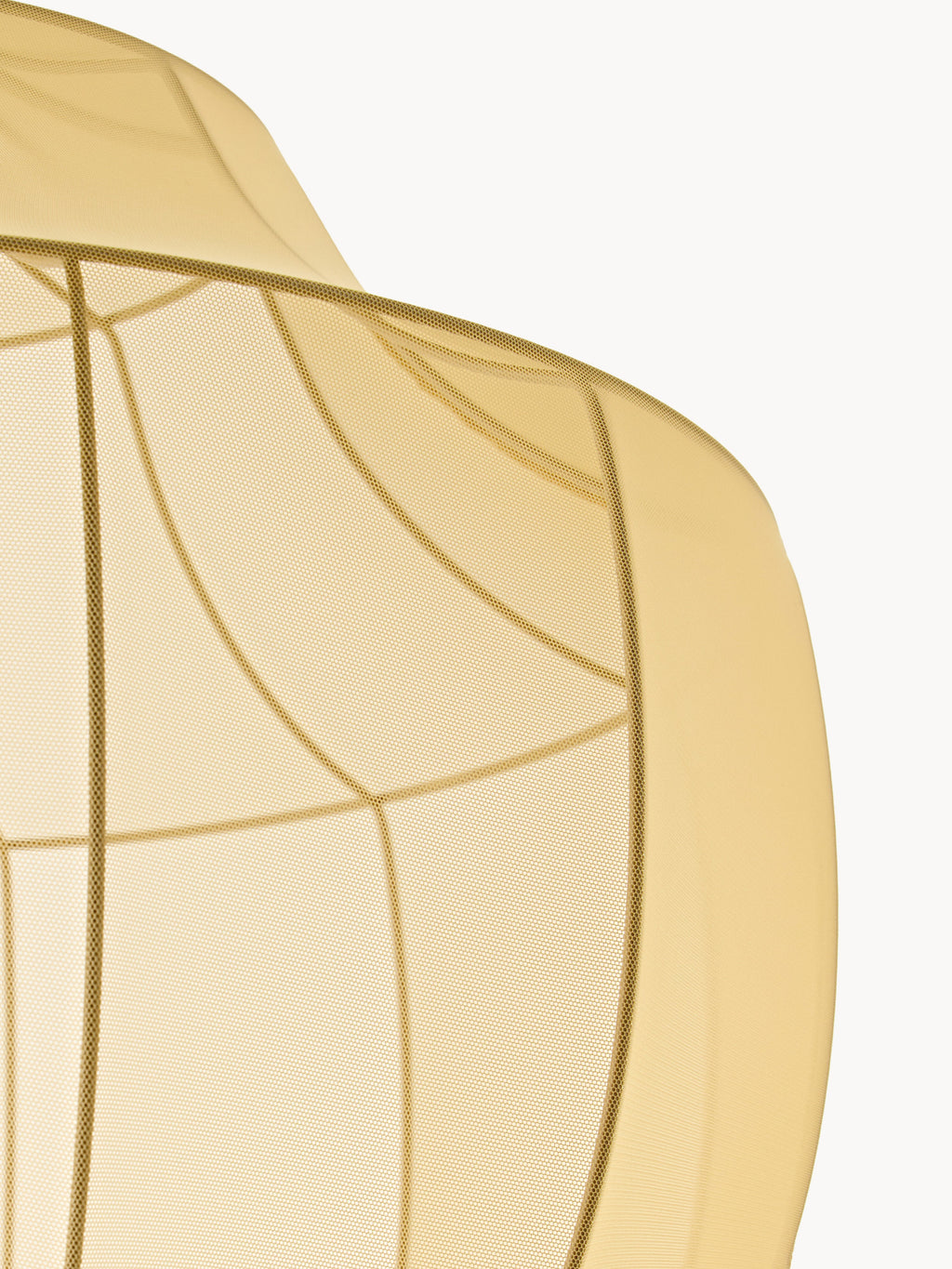 Suspension en tulle Paavo - Jaune ocre