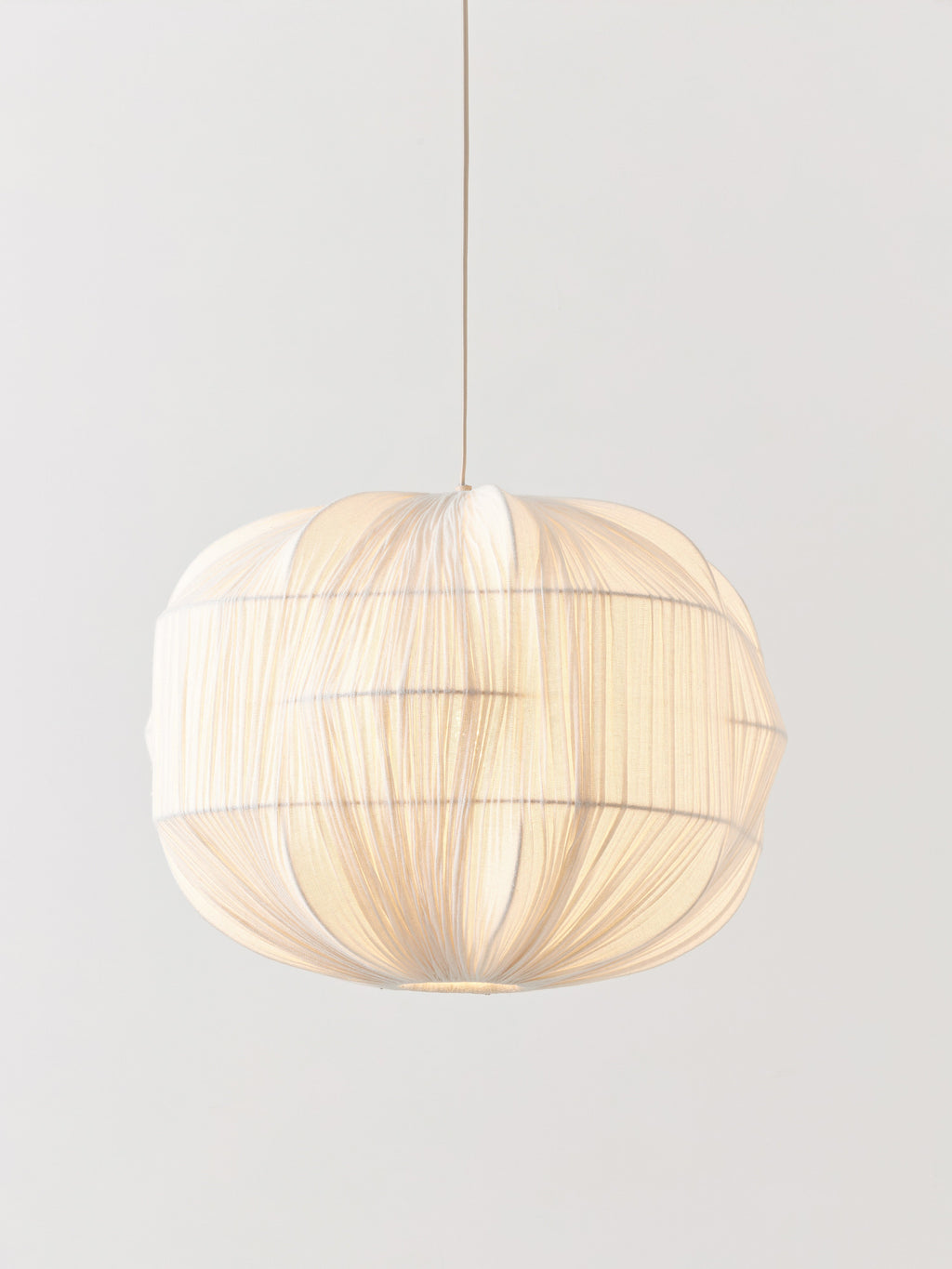 Suspension en lin Yul - Beige clair