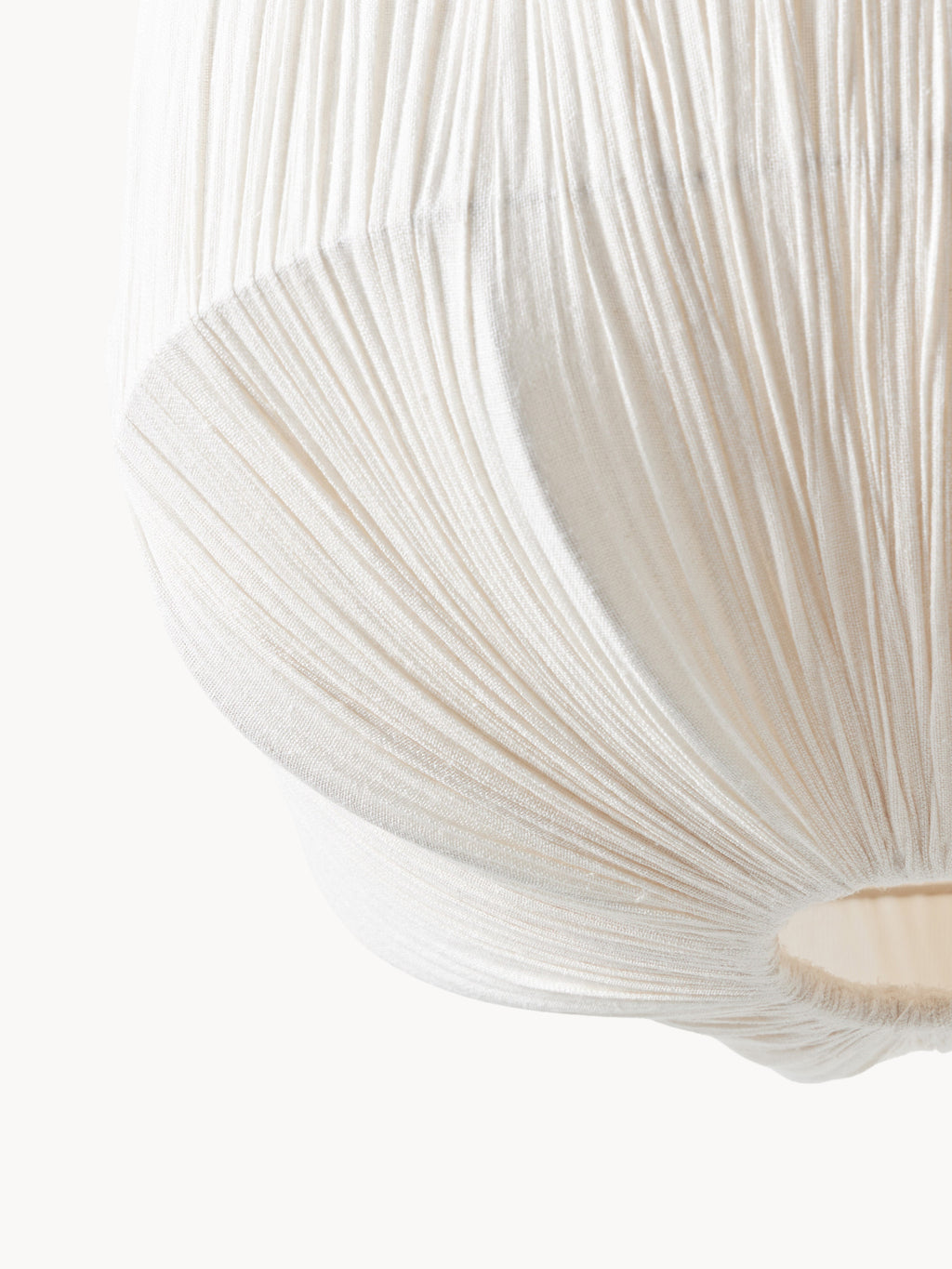 Suspension en lin Yul - Beige clair