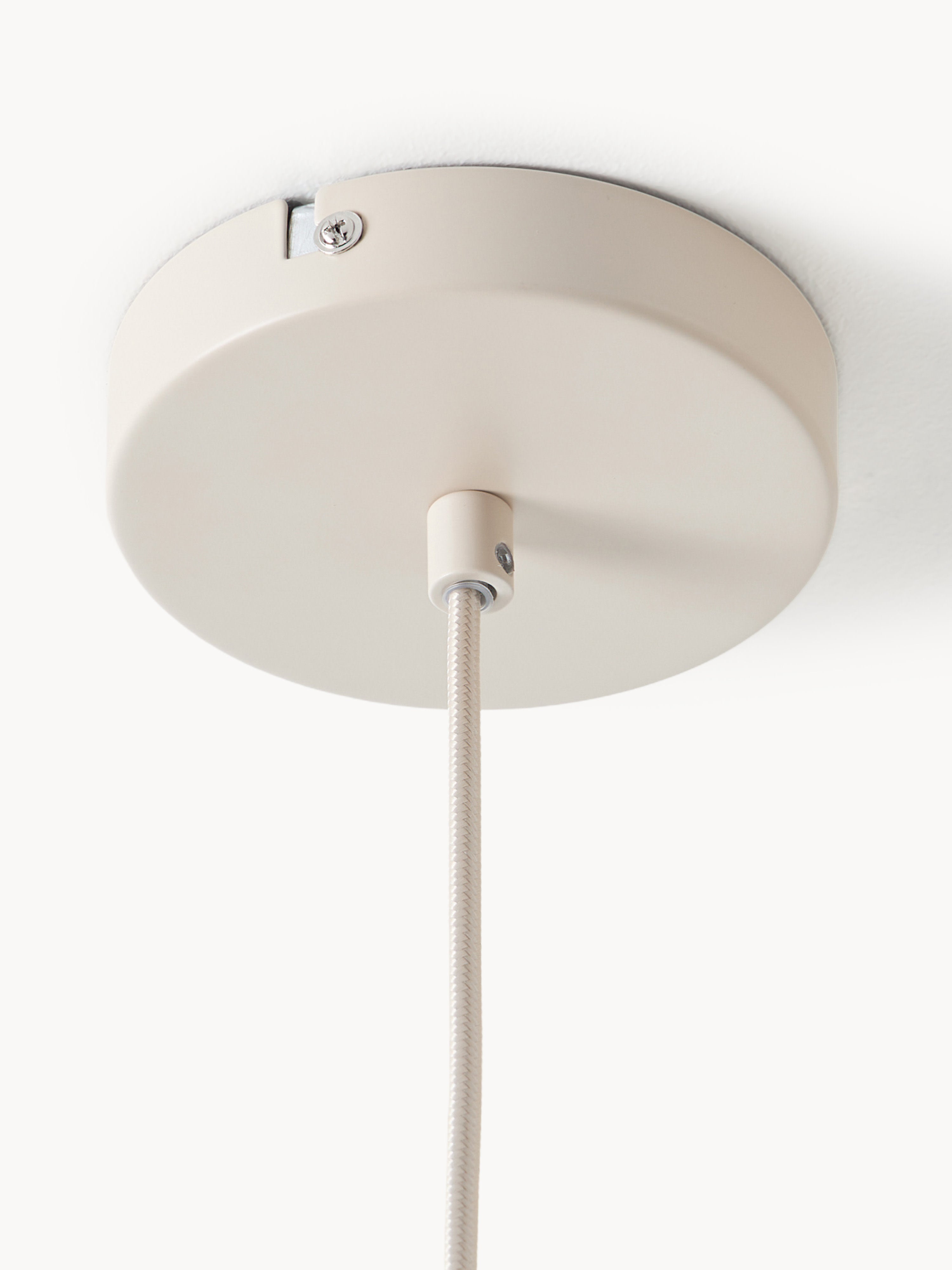 Suspension en lin Yul - Beige clair