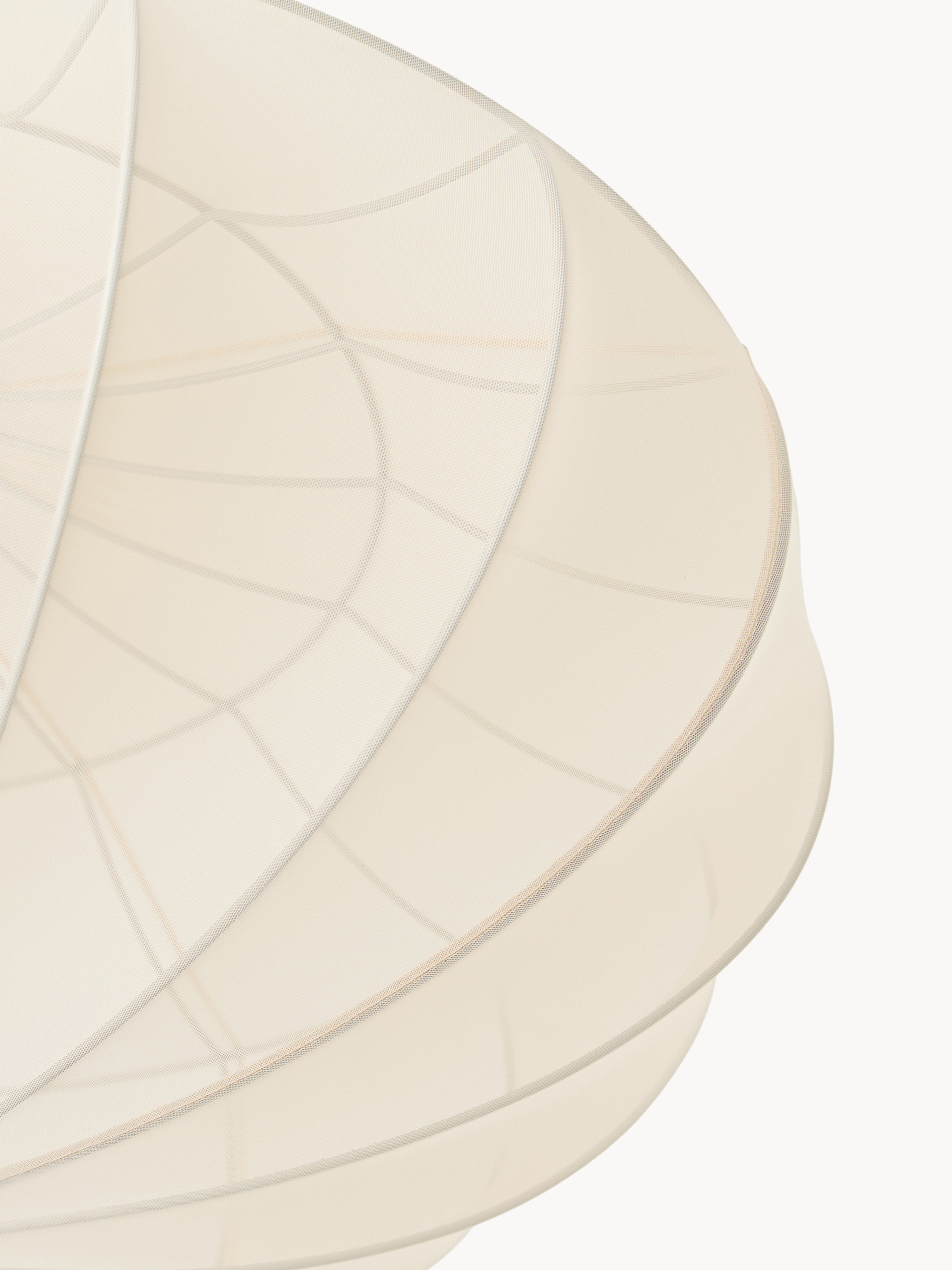 Grand plafonnier en maille Paavo - Beige