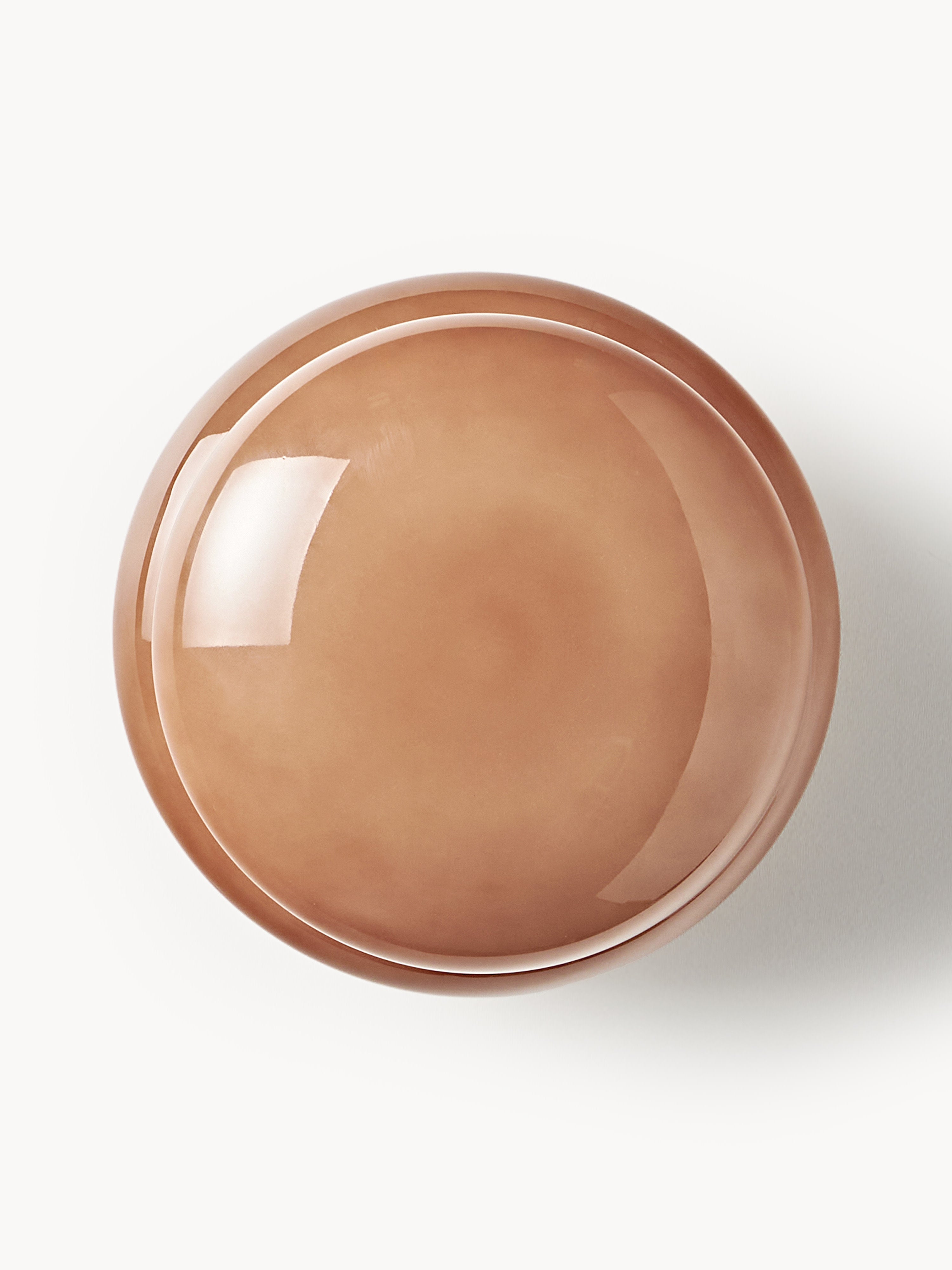 Applique murale en verre opalescent Hewitt - Vieux rose, doré
