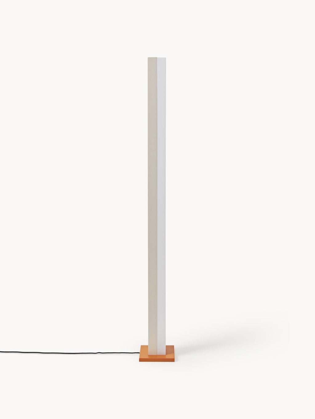 Lampadaire LED à intensité variable Compton - Orange, beige, gris clair