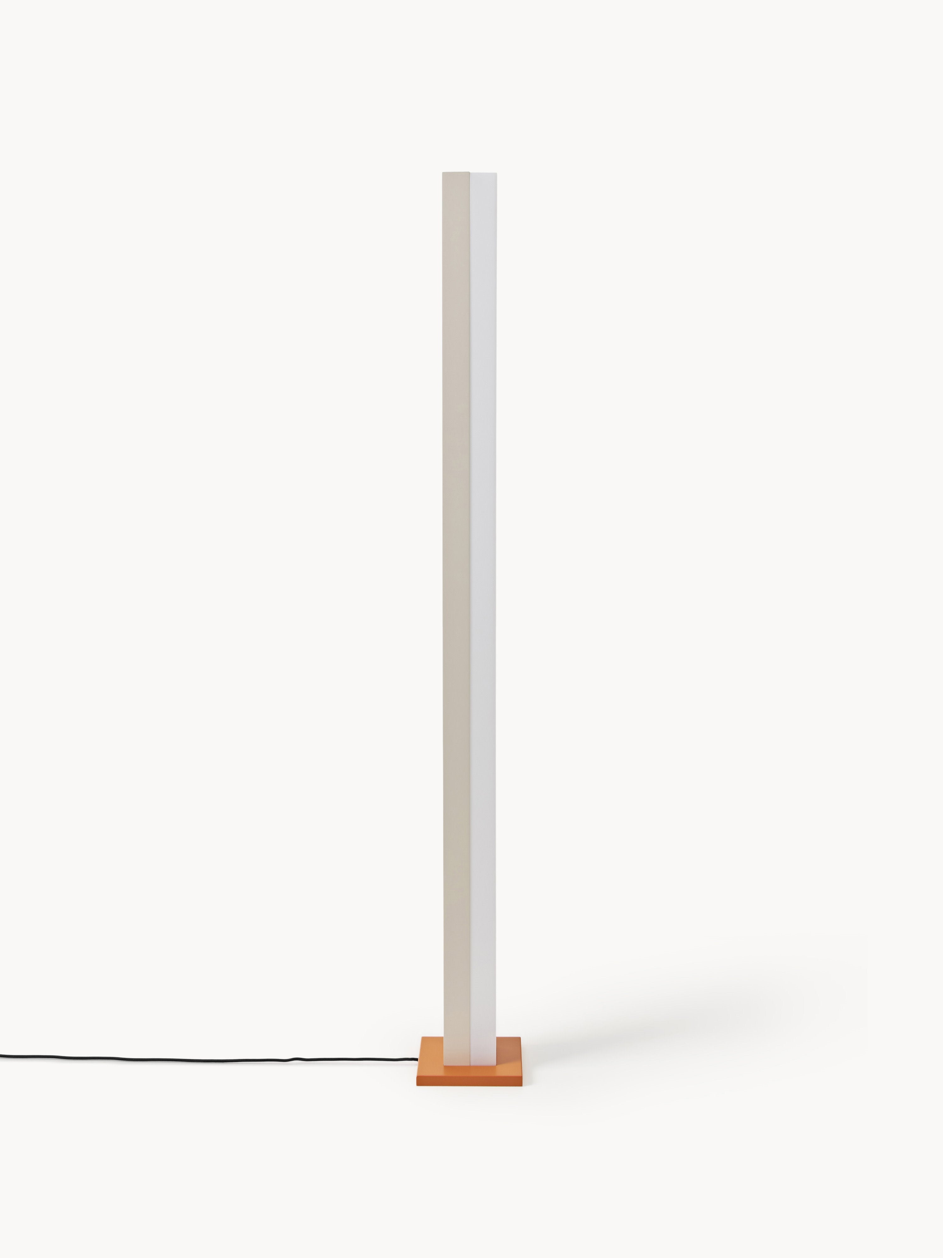 Lampadaire LED à intensité variable Compton - Orange, beige, gris clair