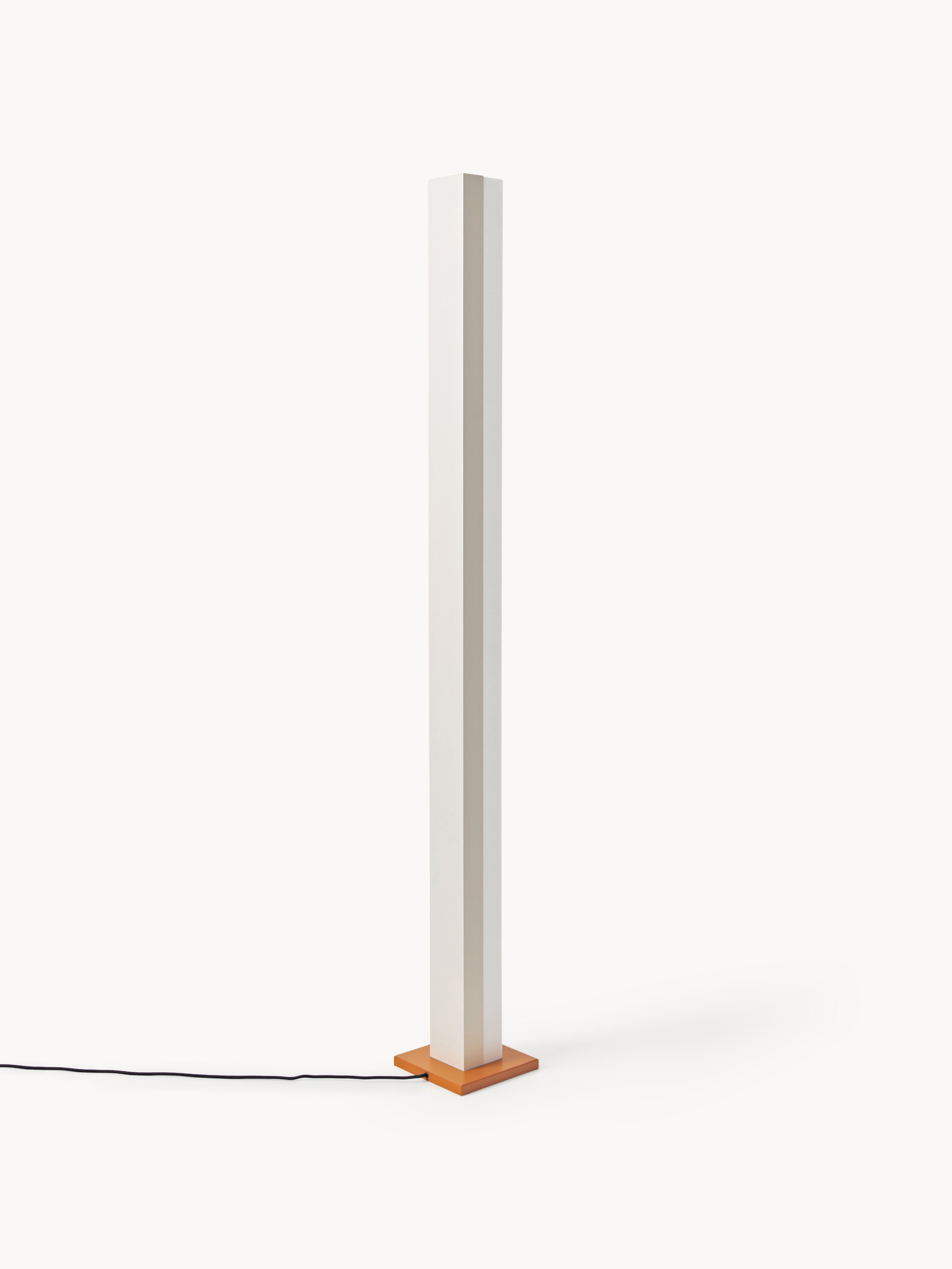 Lampadaire LED à intensité variable Compton - Orange, beige, gris clair