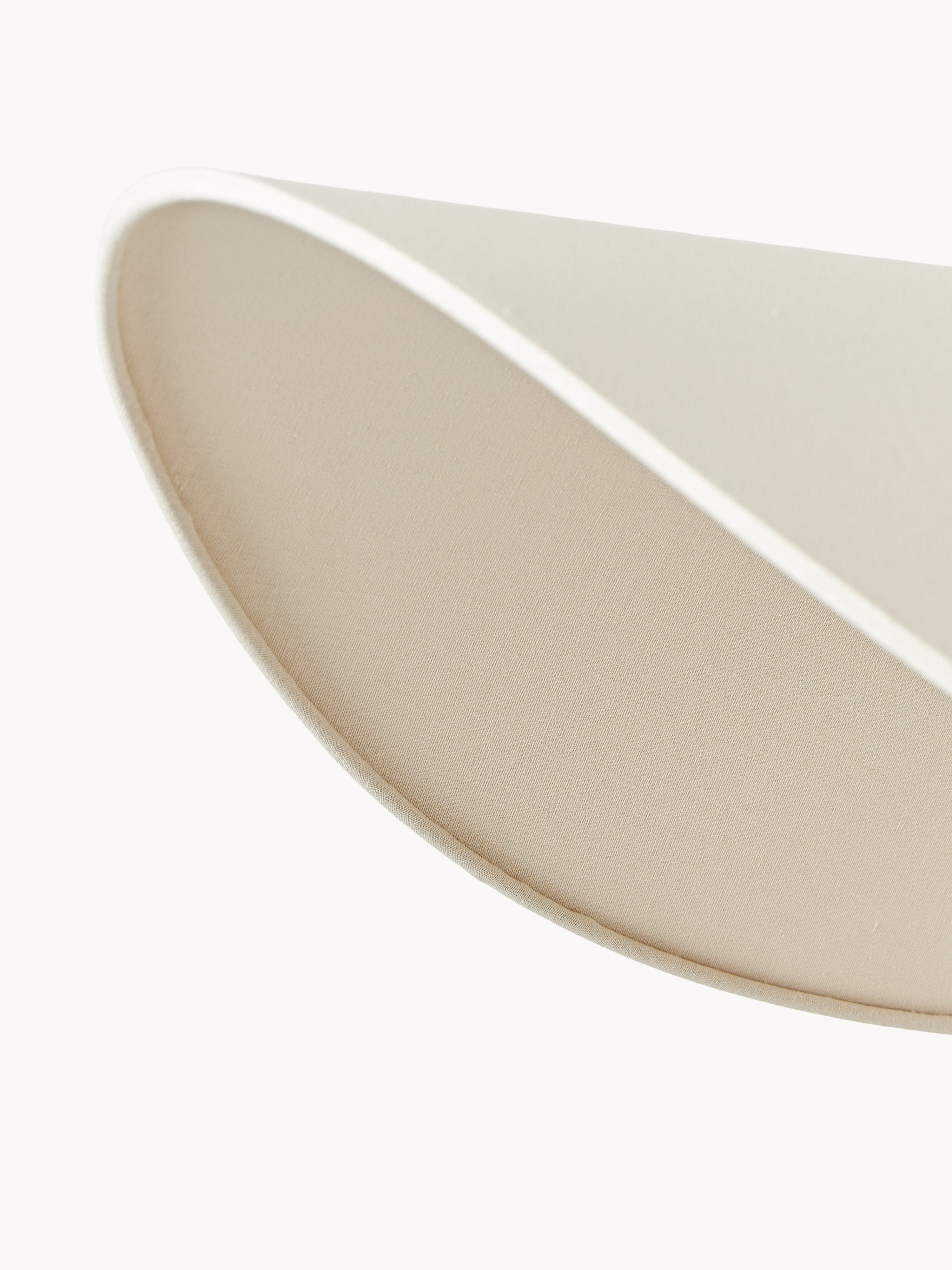 Grande suspension en lin Aadam - Beige clair