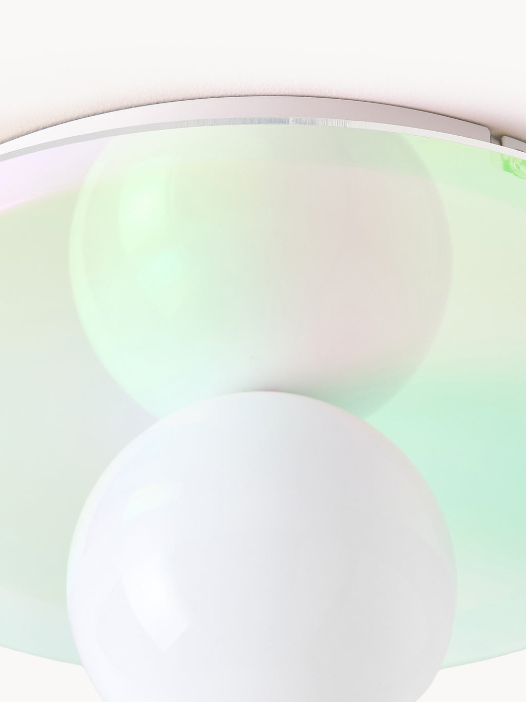 Spot encastré mur et plafond Daven - Multicolore, blanc