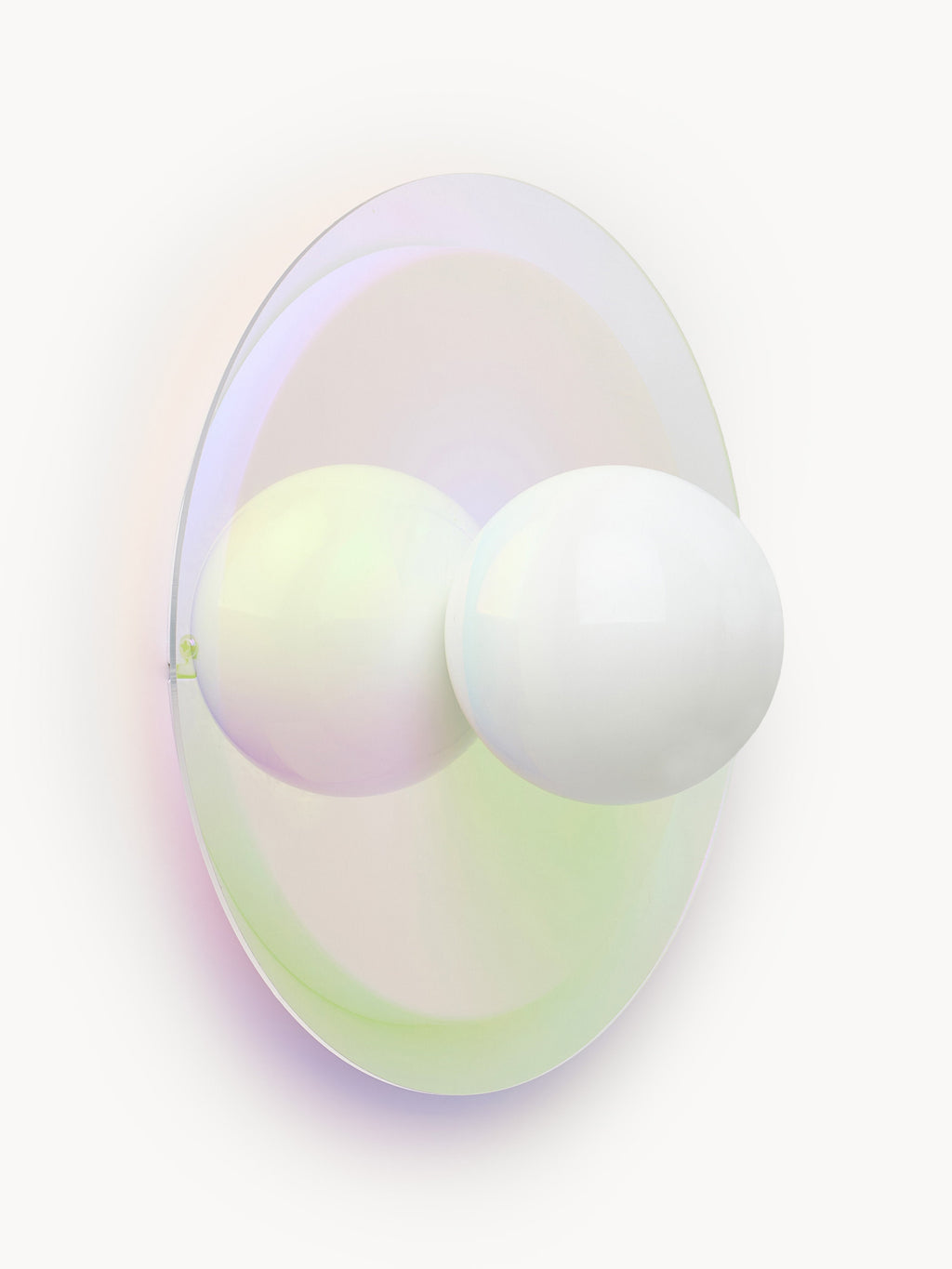Spot encastré mur et plafond Daven - Multicolore, blanc