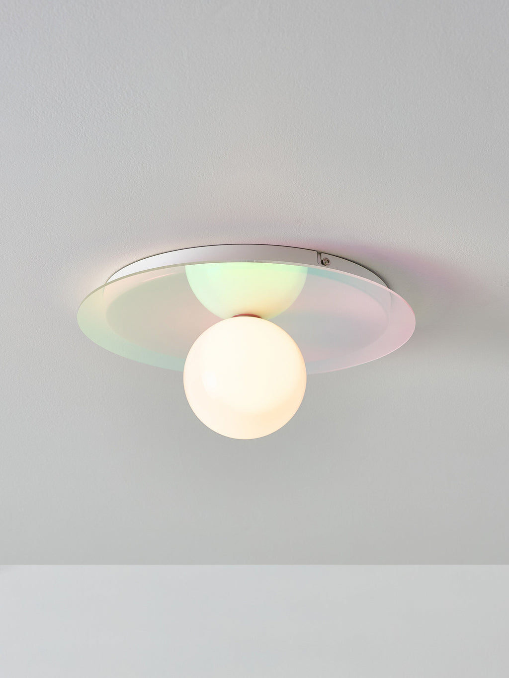 Spot encastré mur et plafond Daven - Multicolore, blanc